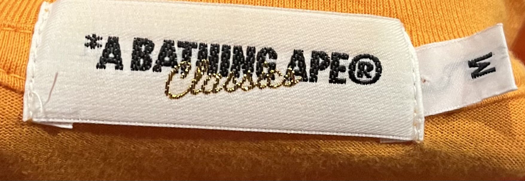 Bape Bape logo tee shirt Size US M / EU 48-50 / 2 - 4 Thumbnail