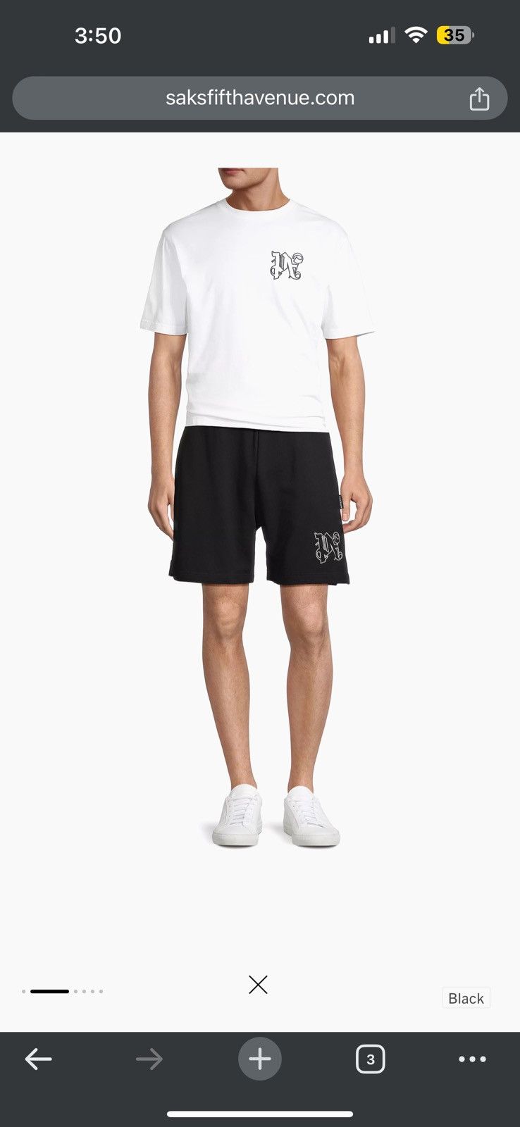Palm Angels NWT Palm Angels “PA” Logo Shorts Size US 42 / EU 58 - 13 Thumbnail