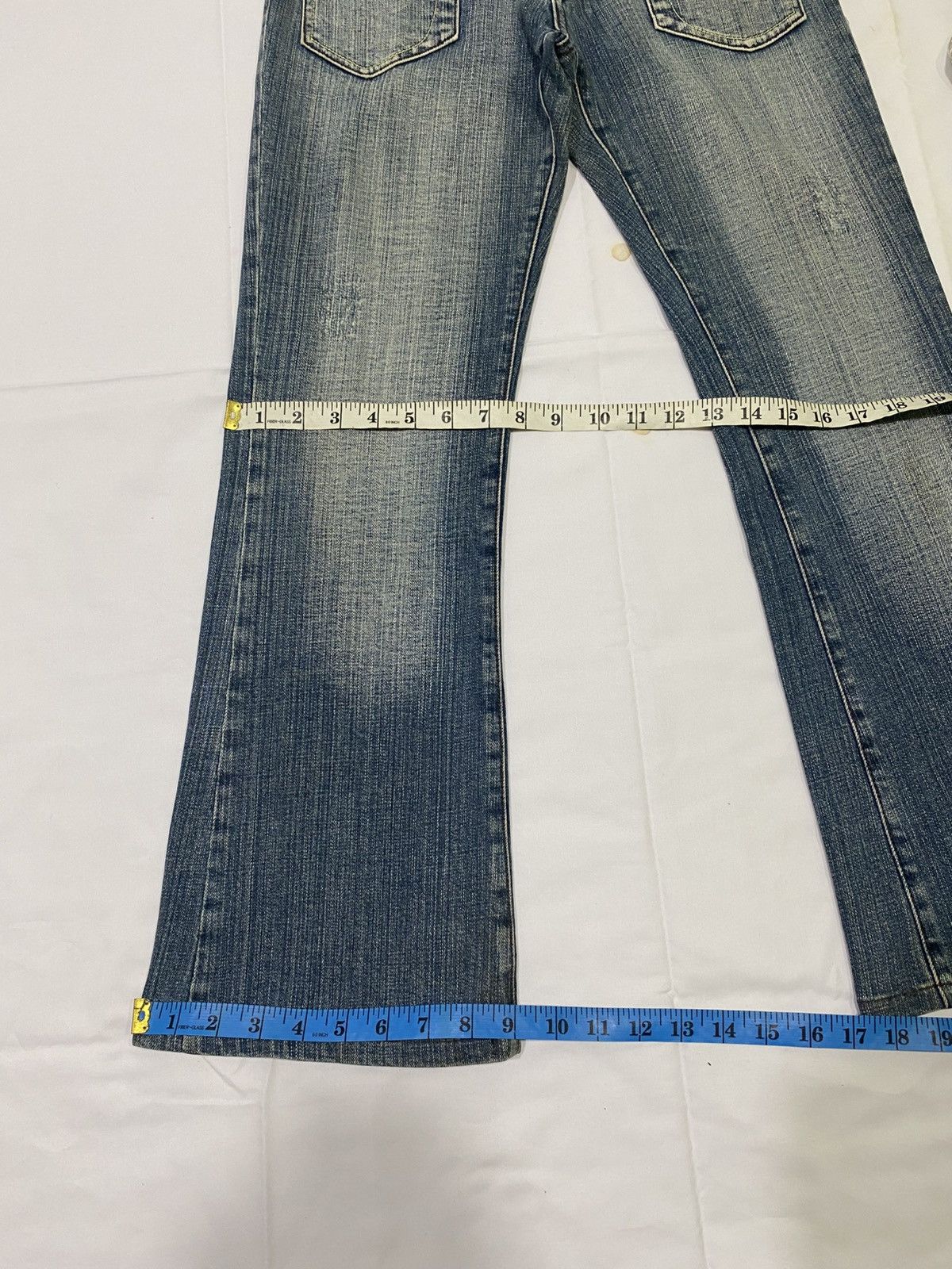 Weather Report Japanese brand X Weather report flare jeans Size US 30 / EU 46 - 11 Thumbnail