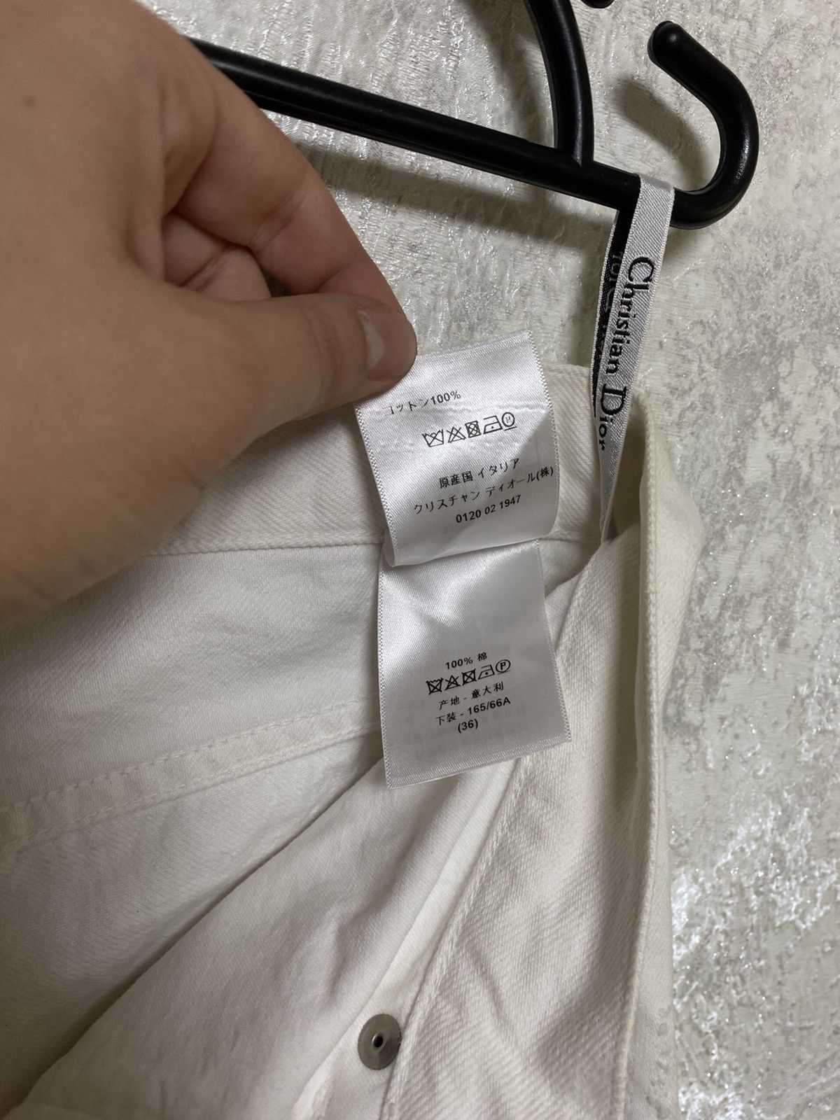 Dior Dior boyfriend cotton jeans pants Size US 32 / EU 48 - 8 Thumbnail