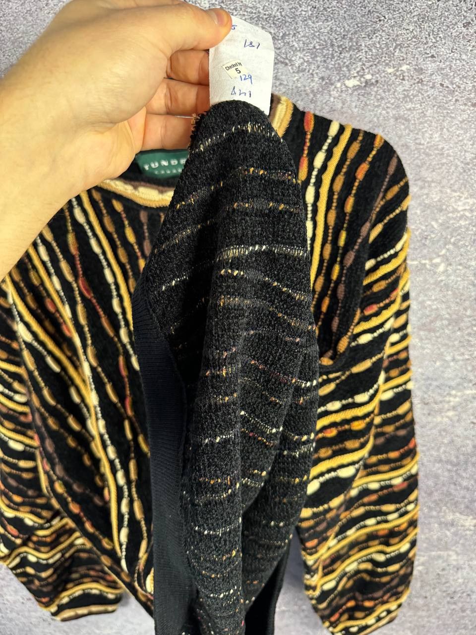 Tundra Canada Vintage Tudra Canada 3D Chunky Sweater Coogi Cosby Style Size US L / EU 52-54 / 3 - 11 Thumbnail