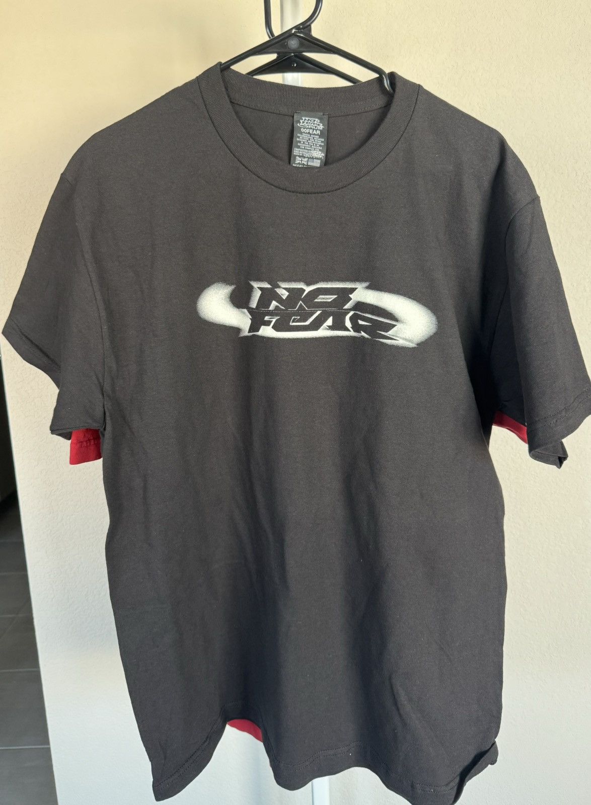 Ken Carson × No Fear × Playboi Carti RARE No Fear x Opium All Red T-Shirt Complexcon Exclusive Size US L / EU 52-54 / 3 - 2 Thumbnail