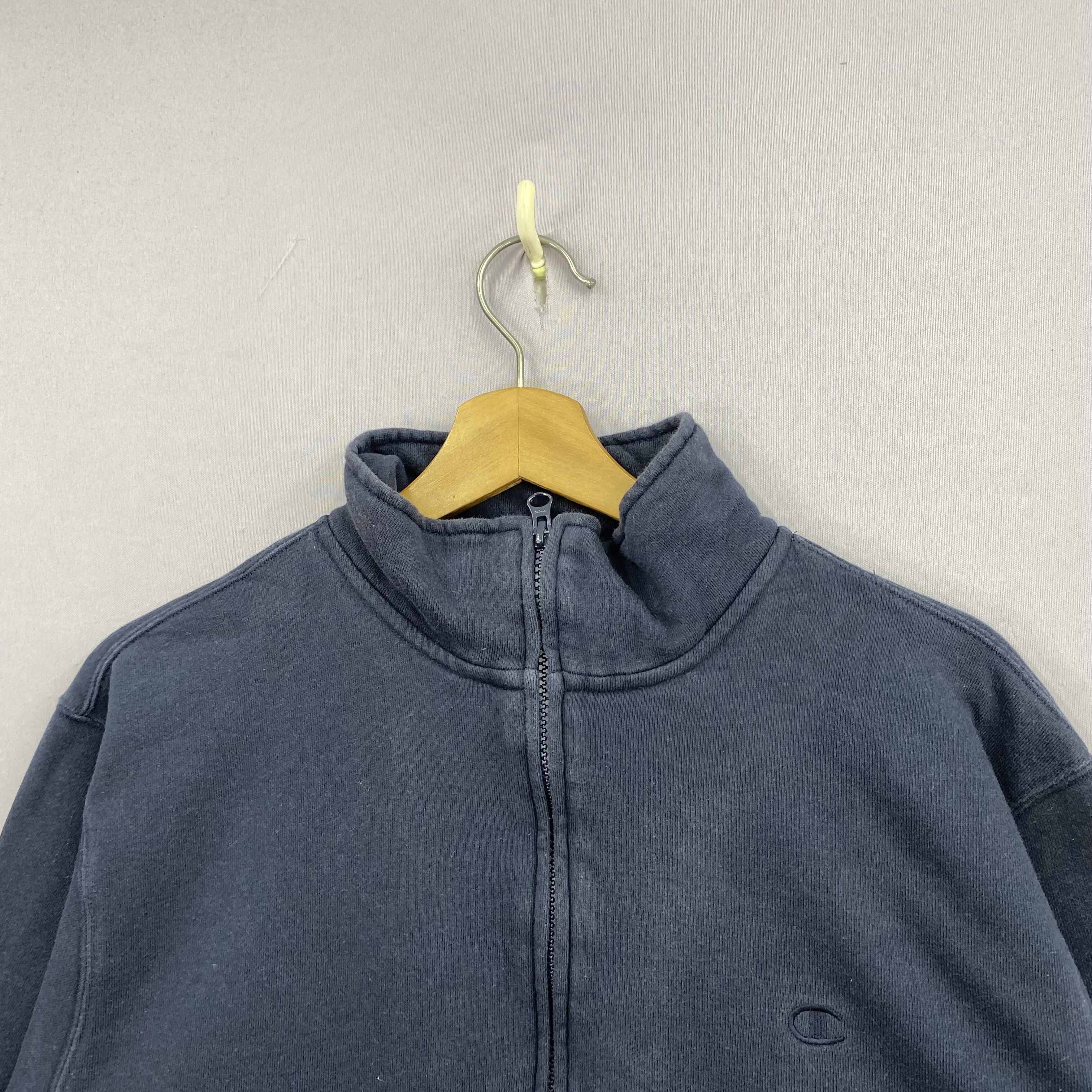 Champion Vintage 90s Champion Sweater Zipper Sweatshirt Jumper Size US M / EU 48-50 / 2 - 4 Thumbnail
