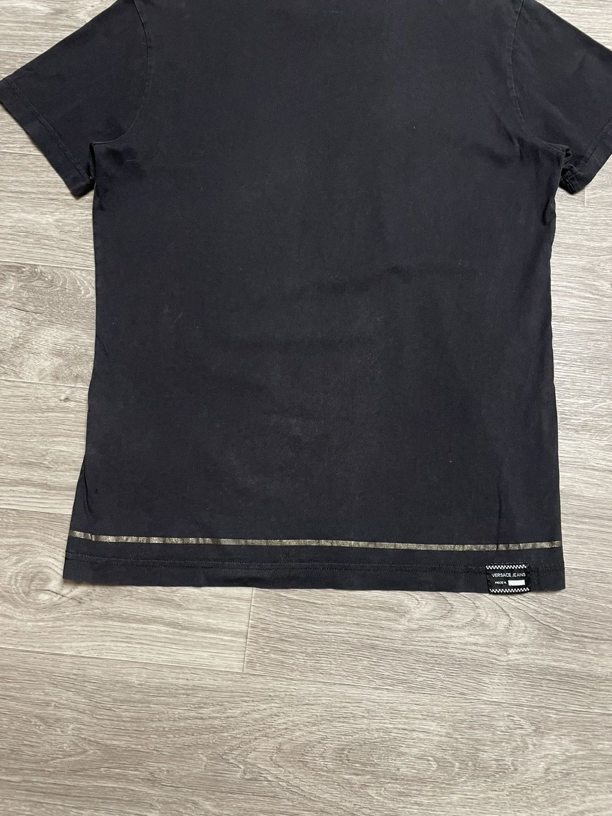 Versace Versace Jeans Couture Baroque Graphic Tee Black Size US M / EU 48-50 / 2 - 16 Thumbnail