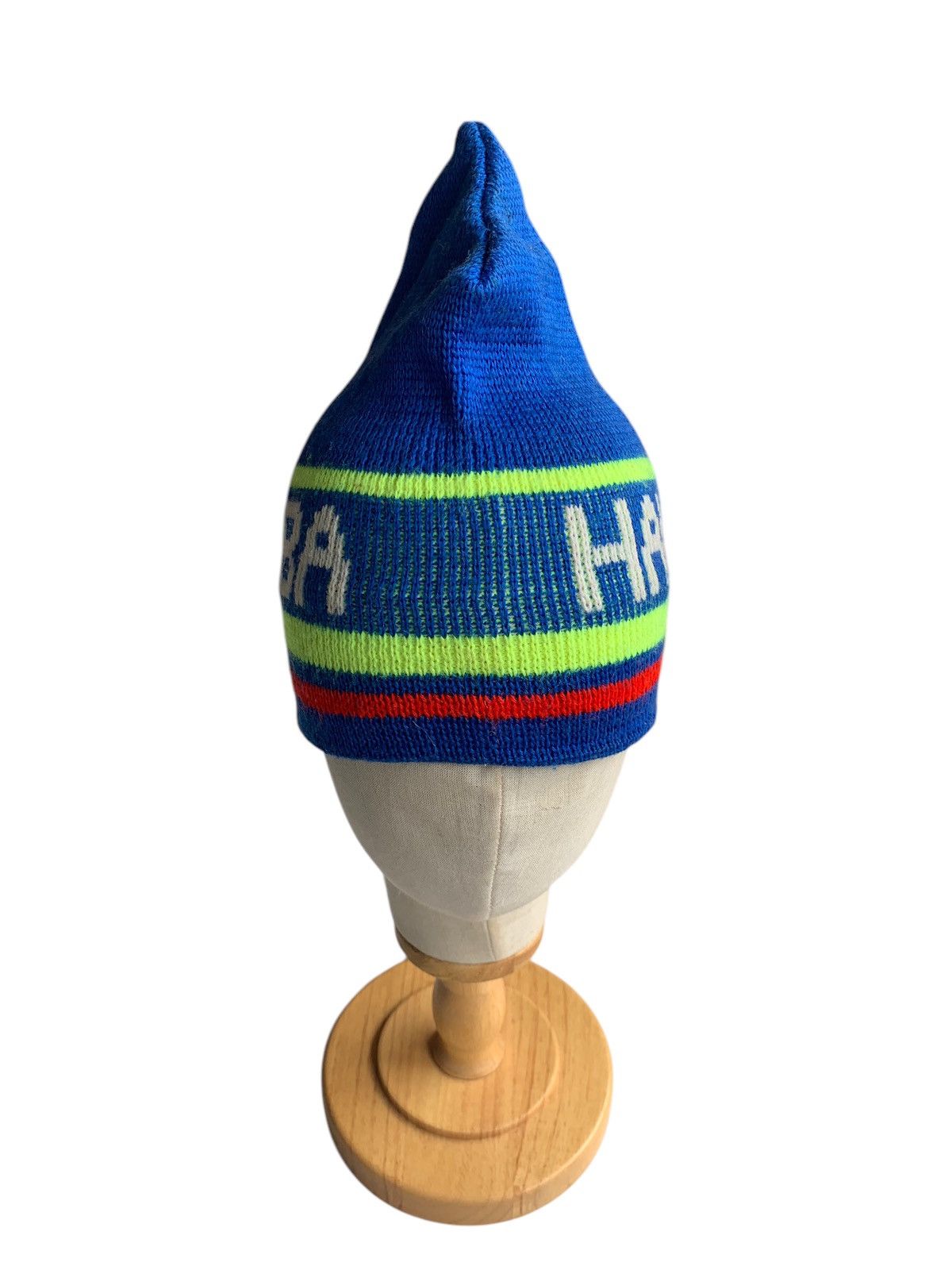 14th Addiction × Japanese Brand × Vintage Vintage Hakuba Knitted Mohawk style Japanese Beanie Hats🎌 Size ONE SIZE - 5 Thumbnail