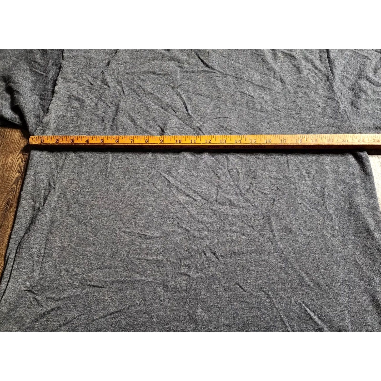 Jerzees Mens XL JERZEES T Shirt Gray Rocky Micks Philadelphia PA Boxing Movie Distressed Crew Neck Short Sleeve Vintage: No Size US XL / EU 56 / 4 - 2 Thumbnail