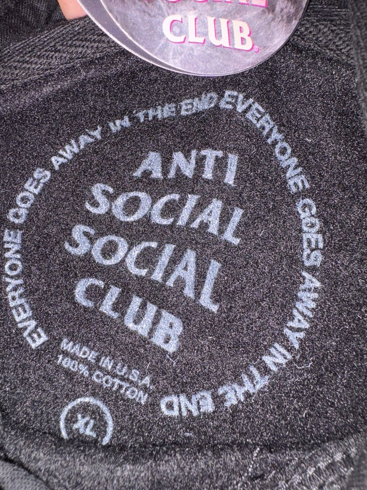 Anti Social Social Club × Sad Boys ANTI SOCIAL SOCIAL CLUB X SAD BOYZ Size US XL / EU 56 / 4 - 4 Thumbnail