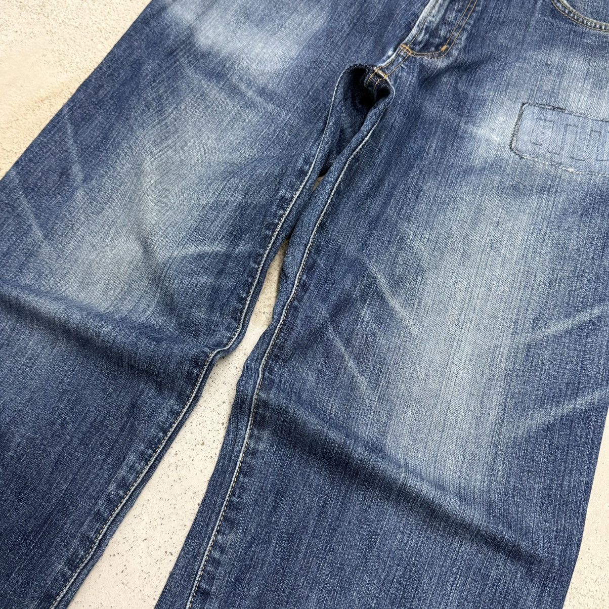 Wrangler Wrangler Patch Repaired YKK 45 Denim Pants Size US 30 / EU 46 - 6 Thumbnail