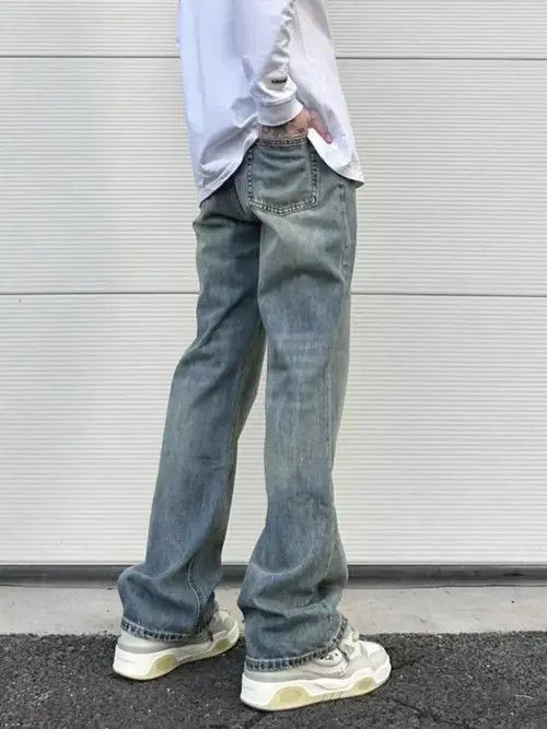 Japanese Brand × Jean Blue Flared Denim Jeans Size US 30 / EU 46 - 4 Thumbnail