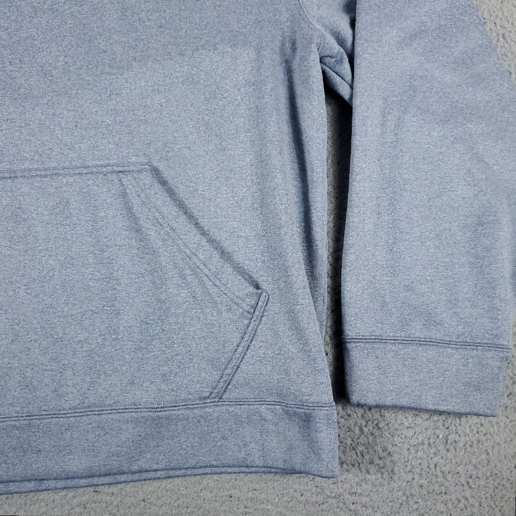 Under Armour Under Armour Hoodie Mens L Blue Pullover Mock Neck Sweatshirt Shirt Sweater Casual/All Seasons Sports Logo Size US L / EU 52-54 / 3 - 5 Thumbnail