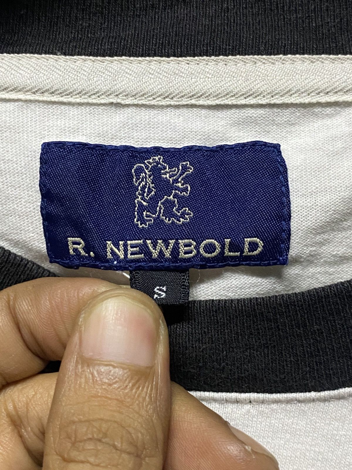 R.Newbold R.Newbold Raglan 3 Quarter Skull Tee Size US S / EU 44-46 / 1 - 4 Thumbnail