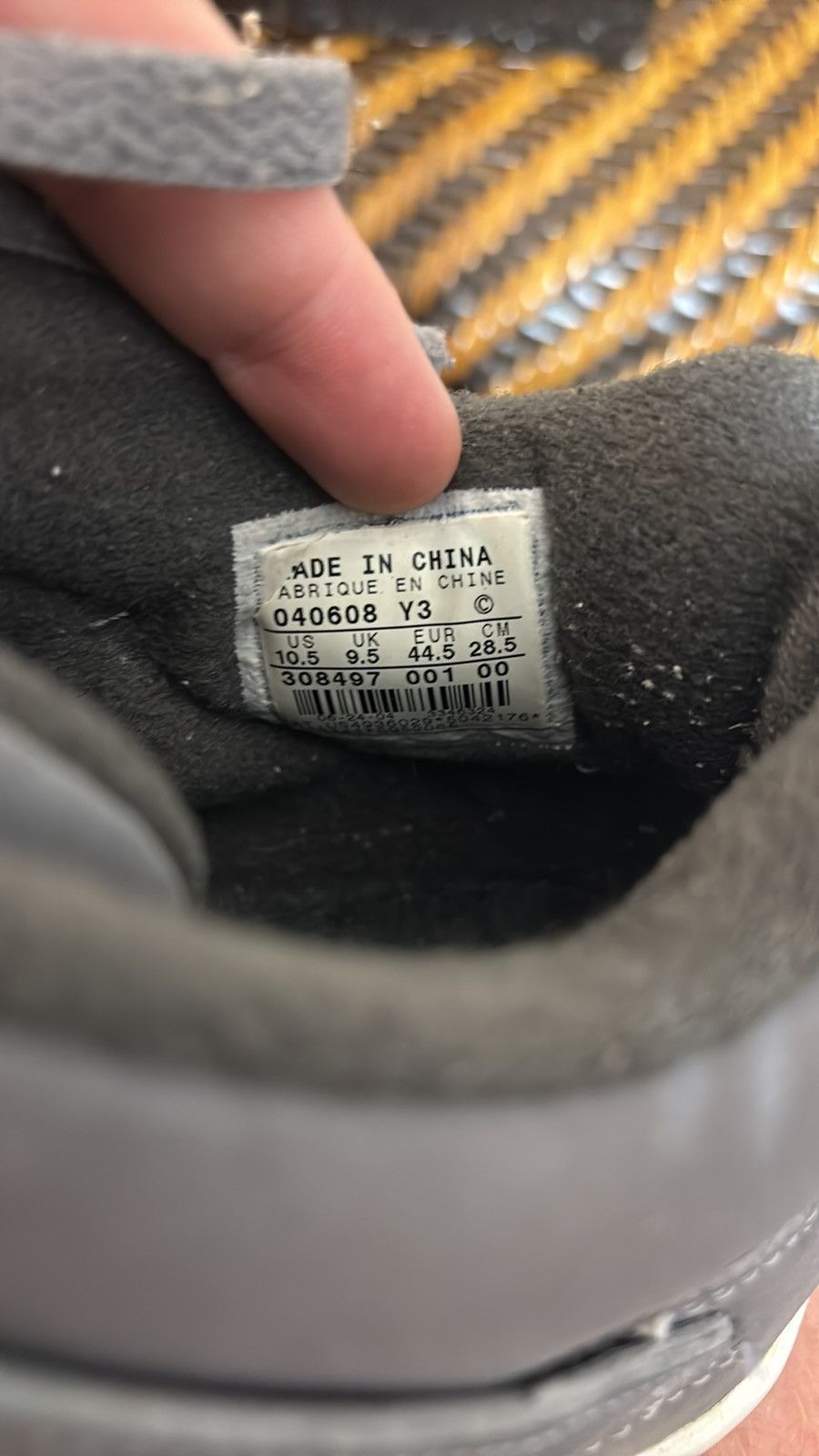 Jordan Brand × Nike × Vintage Jordan 4 Retro Cool Grey 2004 308497-001 Size US 10 / EU 43 - 7 Thumbnail