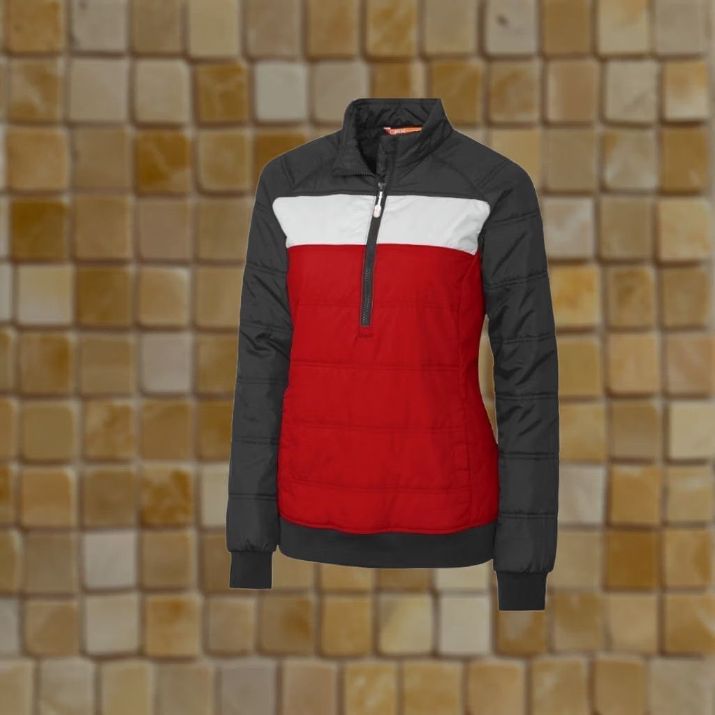 Cutter & Buck Cutter & Buck Jacket Women 3XL Wind Resistant Insulated Colorblock Red Zip Shirt Coat Windbreaker Mid-Length Casual Autumn 90s? Size XXL / US 16-18 / IT 52-54 - 1 Preview