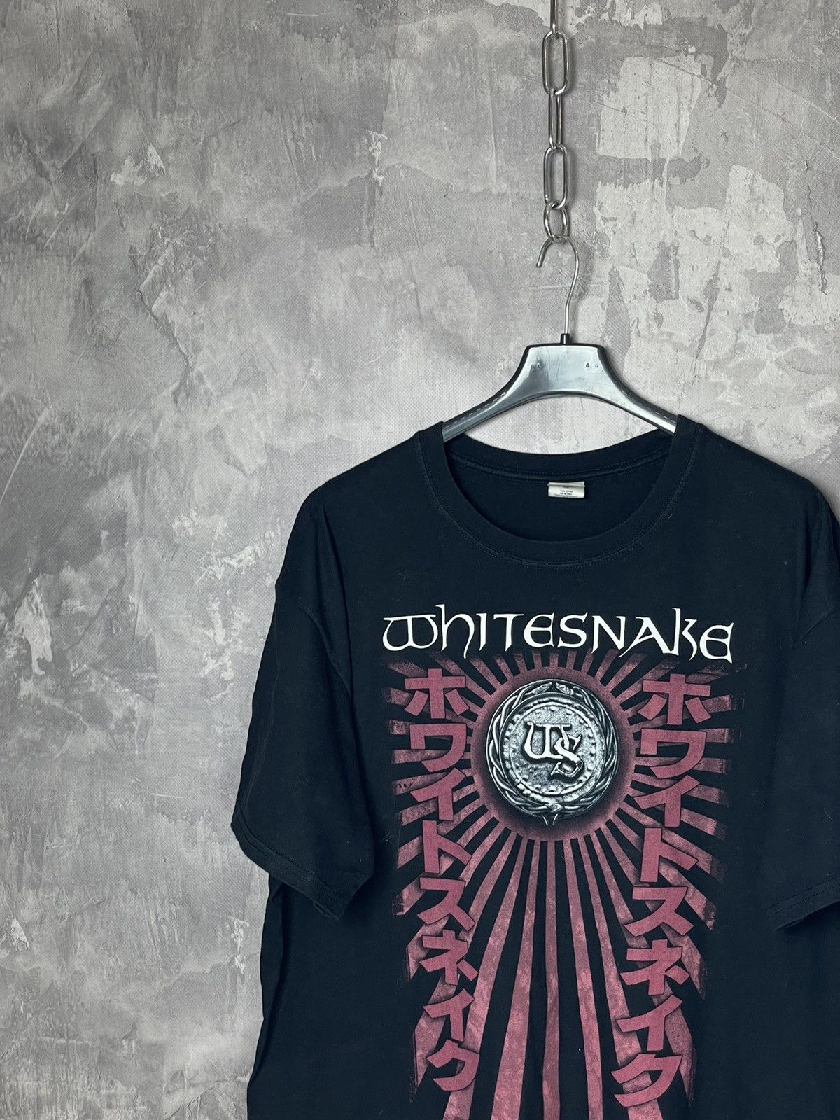 Band Tees Whitesnake Hype tour merch black metal rock snake graphic Size US XL / EU 56 / 4 - 4 Thumbnail