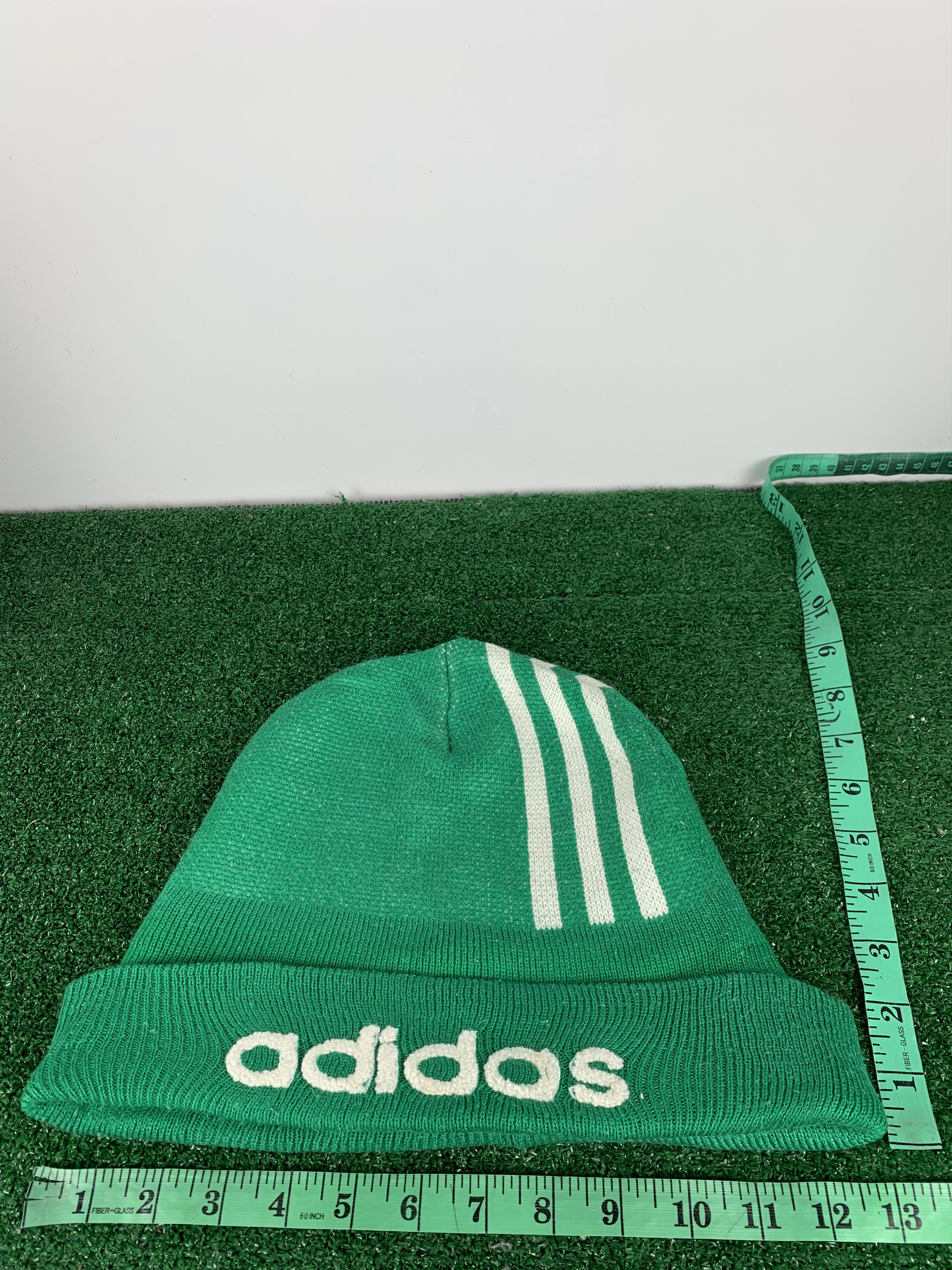 Adidas Vintage Adidas Trefoil Beanie Hat BA0010 Size ONE SIZE - 8 Thumbnail