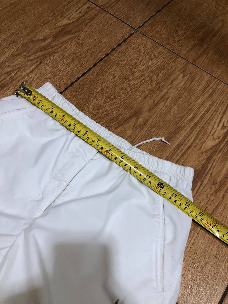 Nike Vintage Casual pants white Nike logo Y2K streetwear Size US 30 / EU 46 - 14 Thumbnail