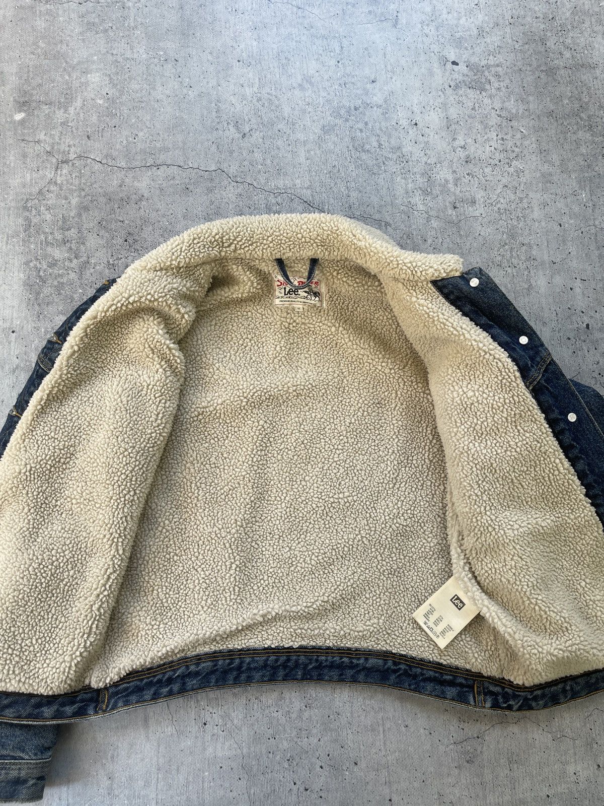 Lee × Vintage Vintage Lee Storm Rider Sherpa Shearling Jacket MJ130 Size US XS / EU 42 / 0 - 9 Thumbnail