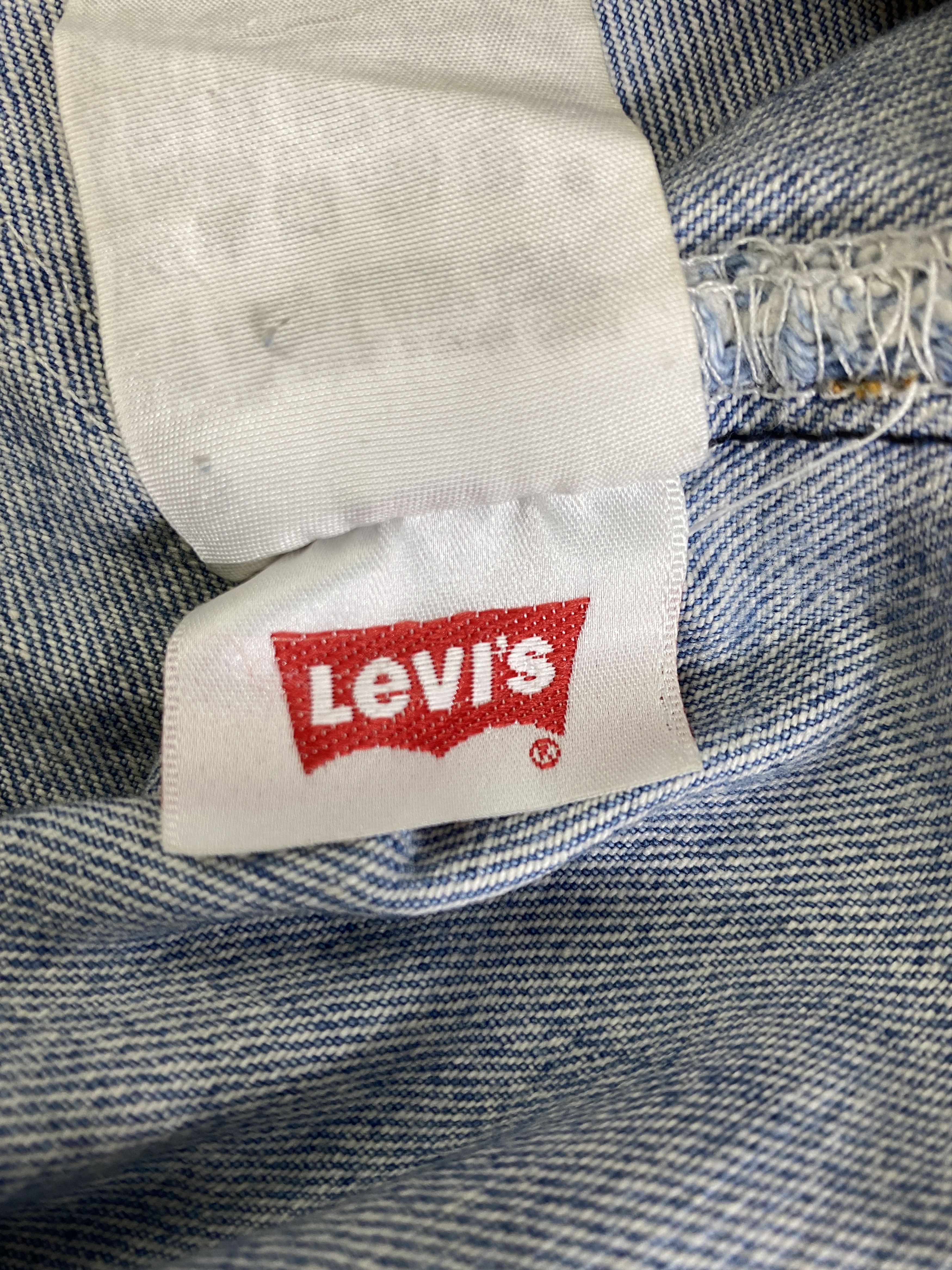 Levi's Light Blue Wash Vintage Levis 501 Denim Jeans 35x27 - JN3160 Size US 35 - 9 Thumbnail