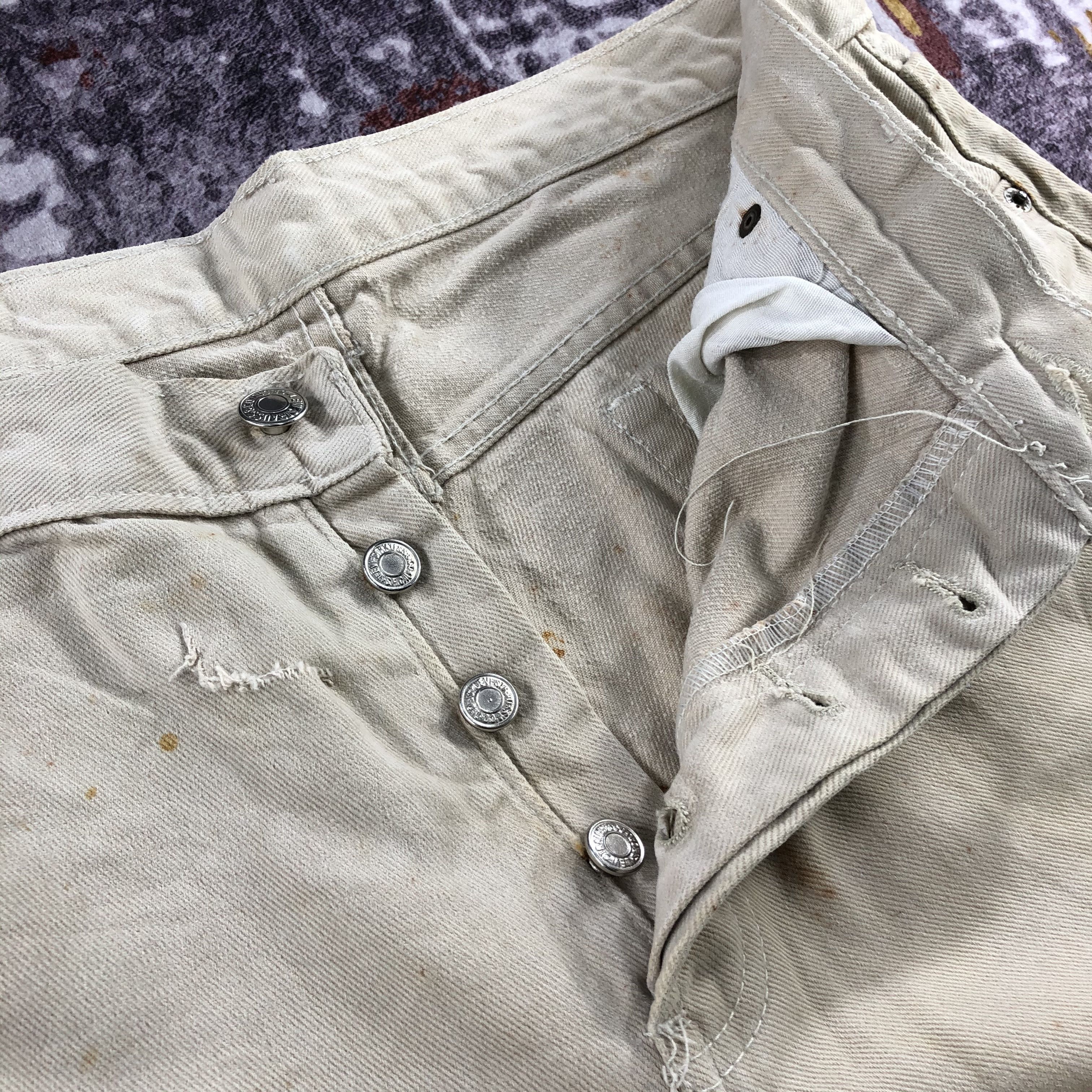 Levi's × Vintage Vintage 90s Levis 501 Jeans-JM2521 Size US 36 / EU 52 - 10 Thumbnail
