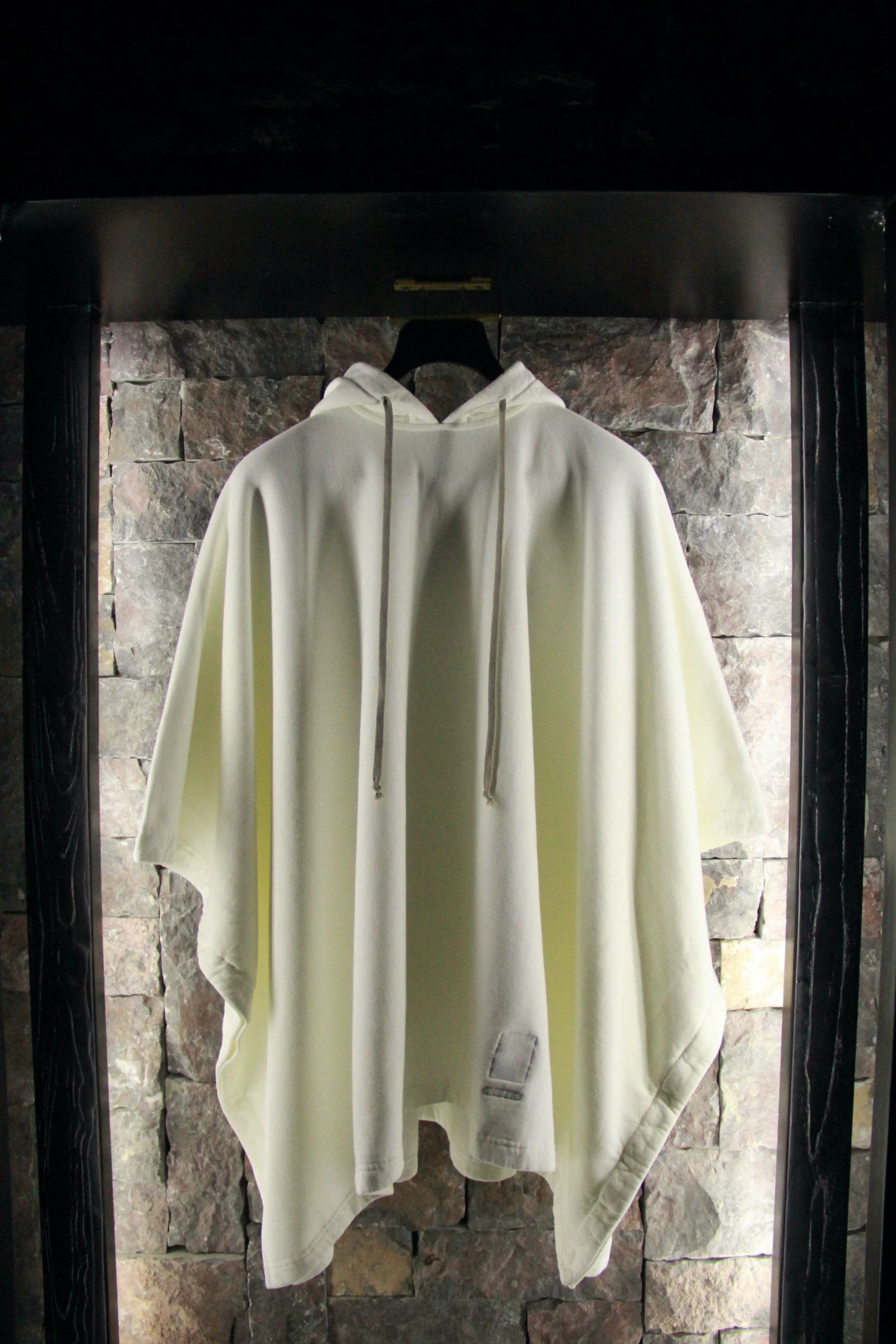 Rick Owens Rick Owens White Hoodie Men xs Size US XS / EU 42 / 0 - 1 Thumbnail