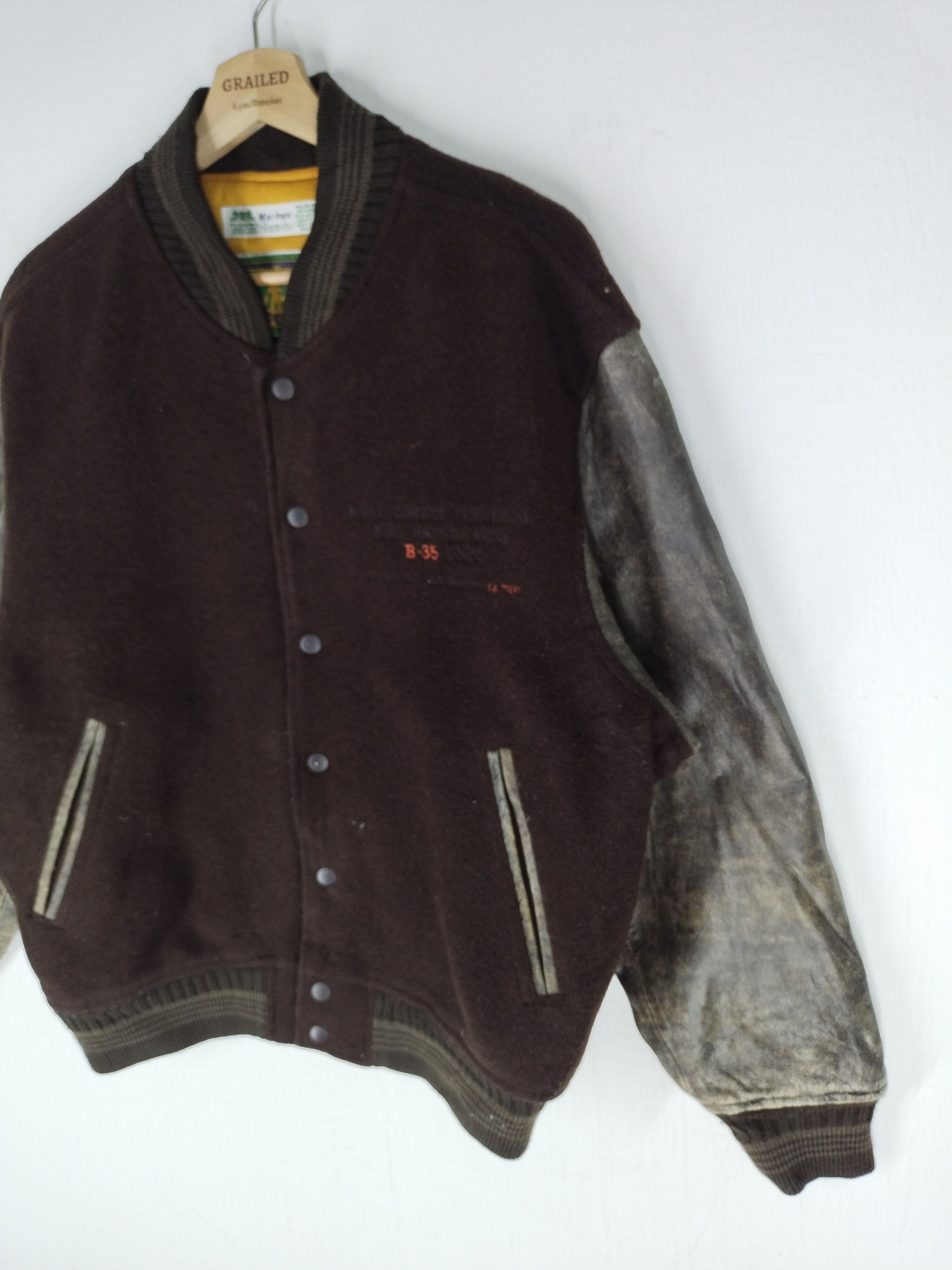 Vintage Vtg US Mac Hope Varsity Jacket Size US L / EU 52-54 / 3 - 4 Thumbnail