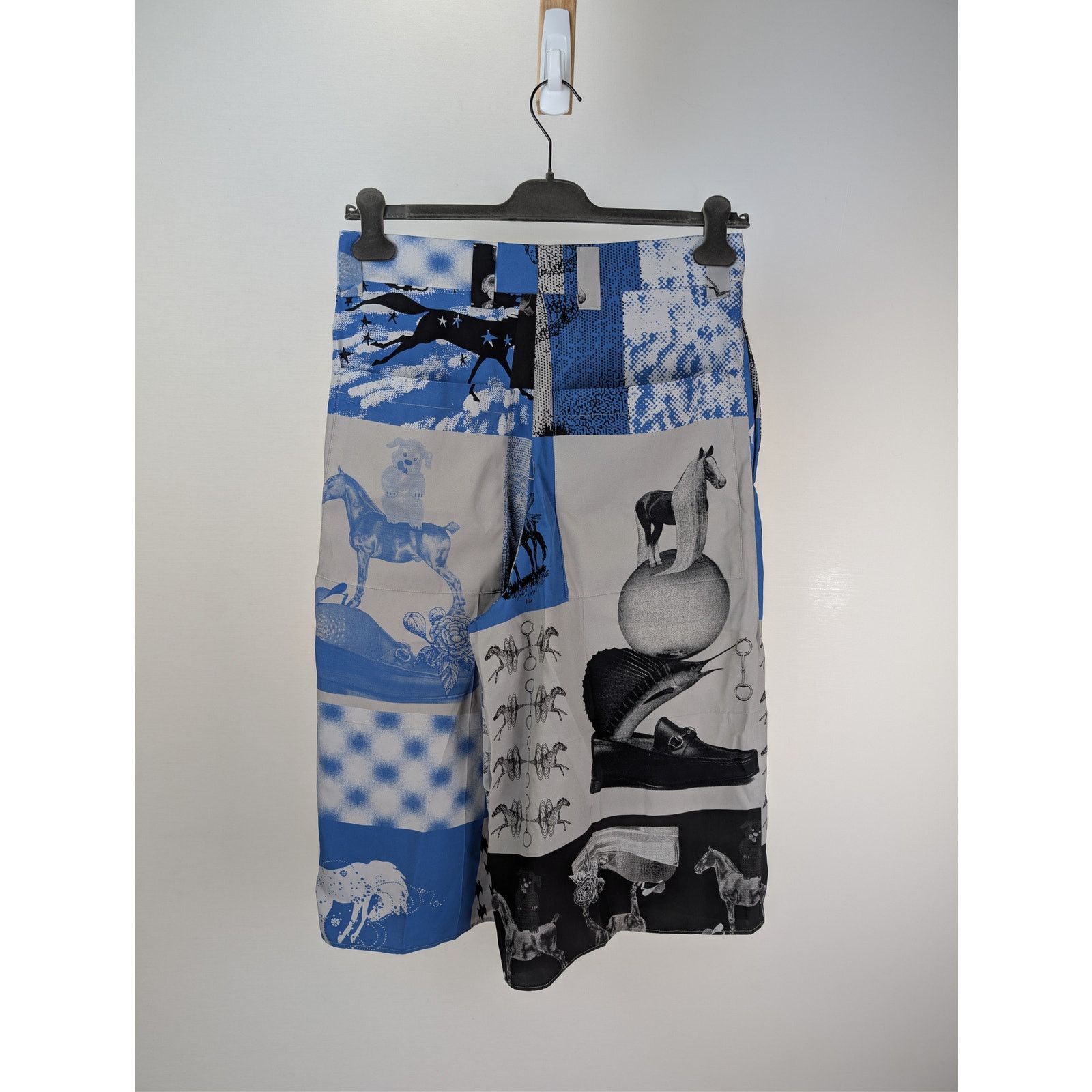 Gucci o1rshd1 Short Pant in Blue/Black Size US 34 / EU 50 - 9 Thumbnail