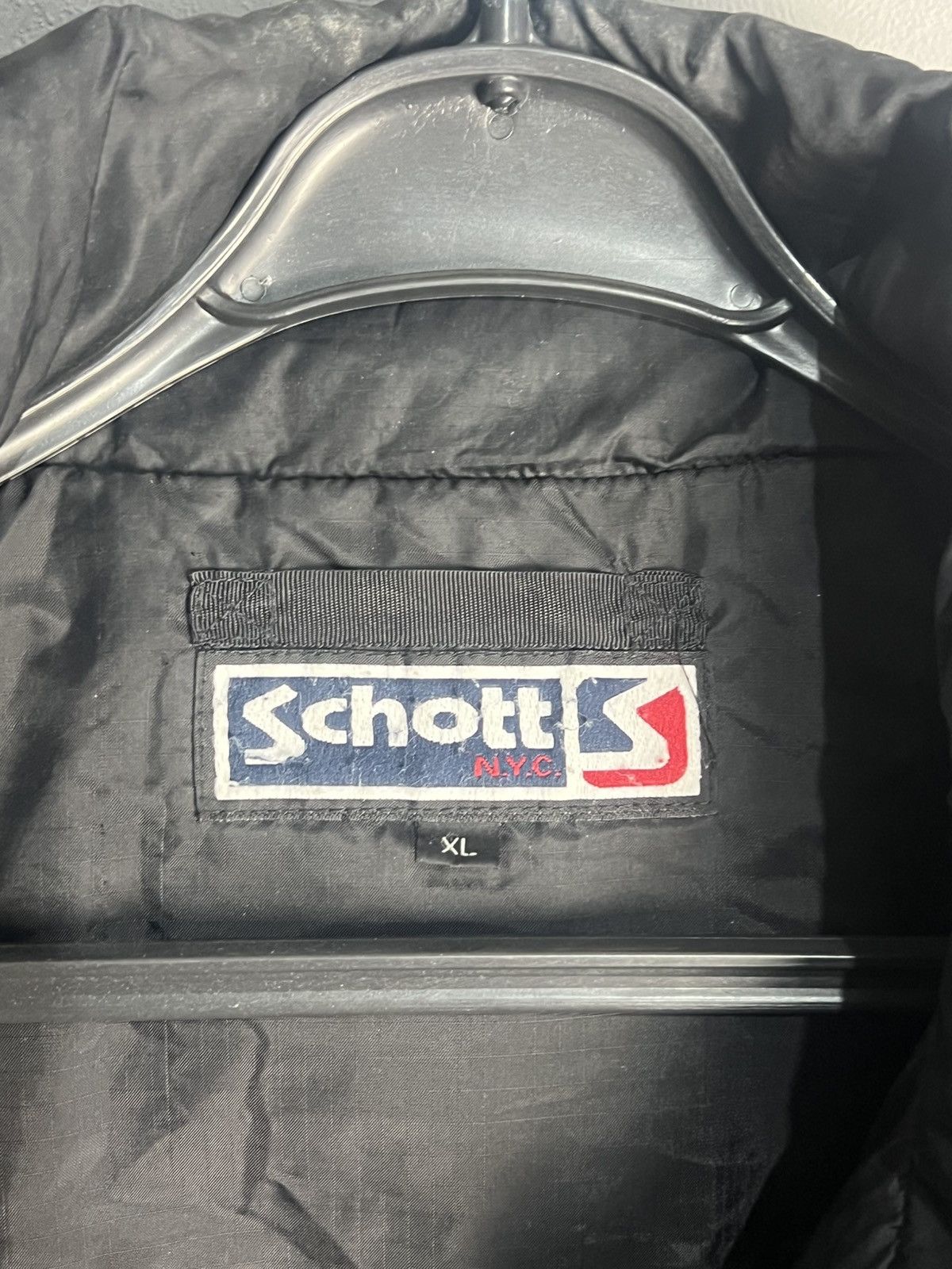 Schott Vintage Schott Down Puffer Vest Size US M / EU 48-50 / 2 - 5 Thumbnail