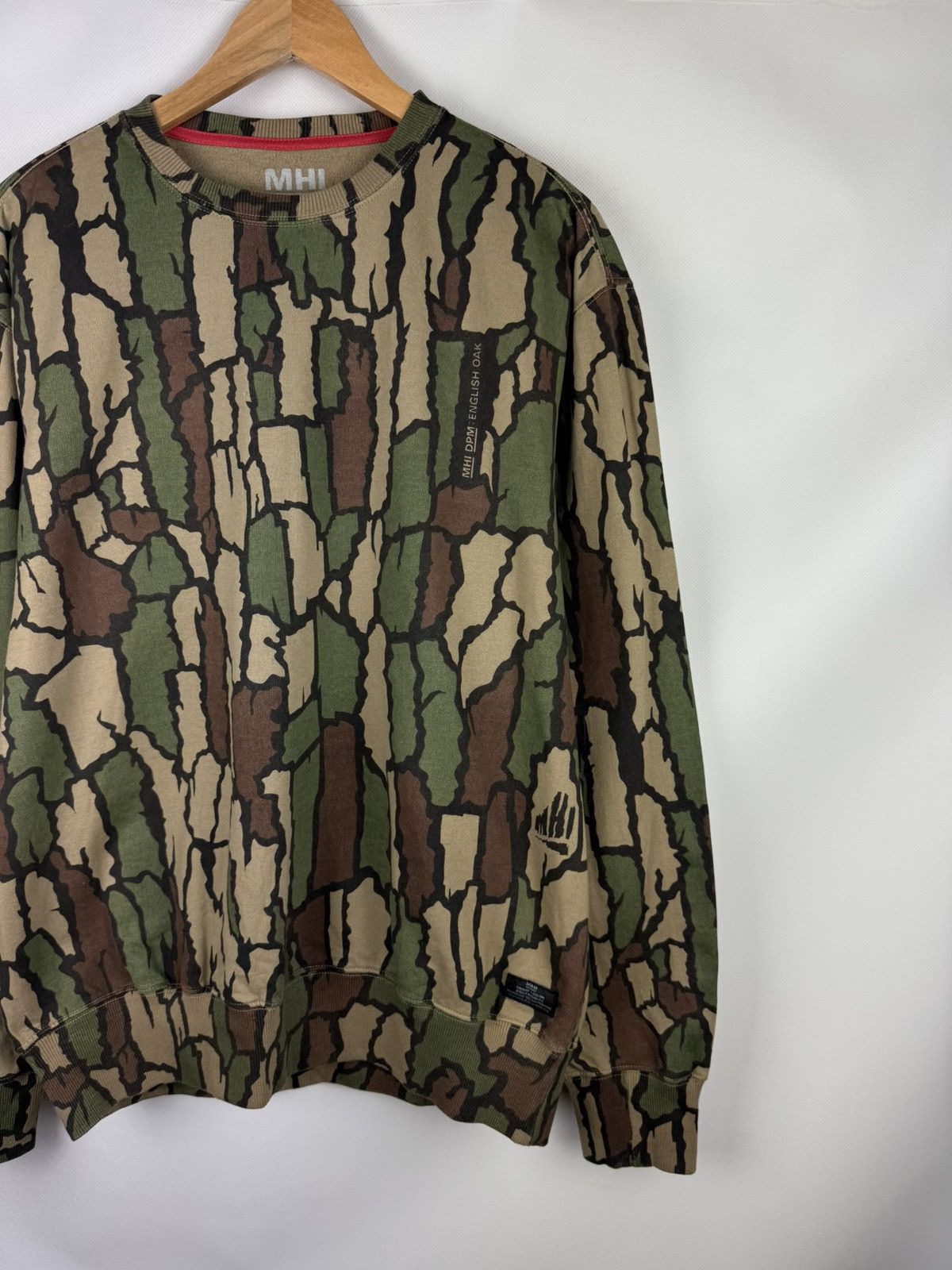 Maharishi MHI Maha Trebark English Mossy Oak Camo Cotton Sweatshirt Size US XL / EU 56 / 4 - 3 Thumbnail