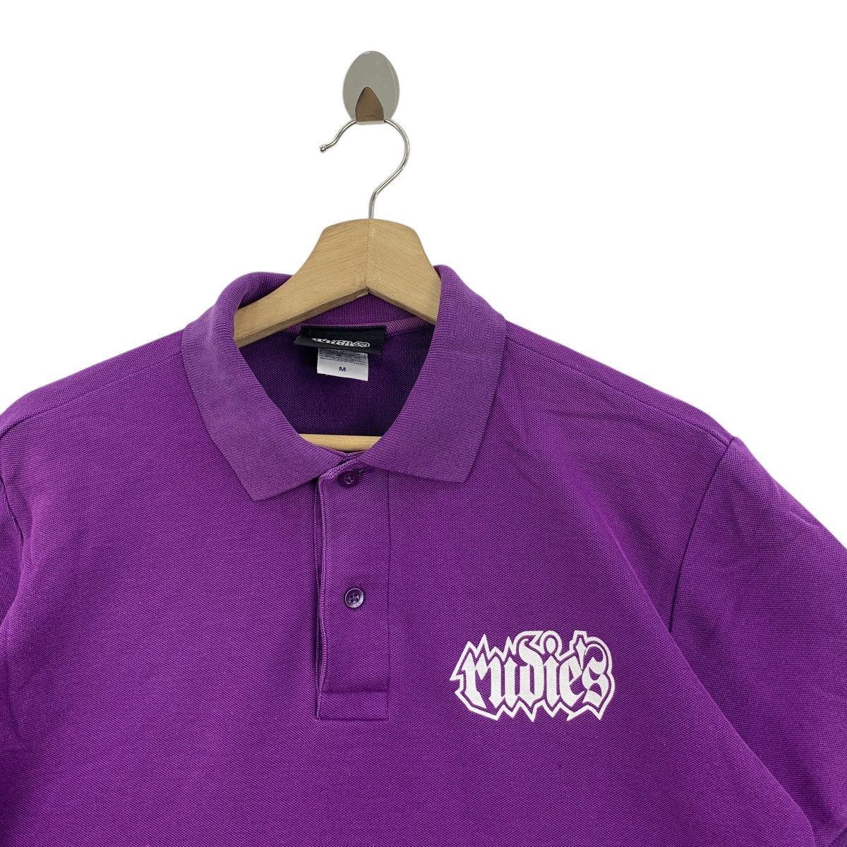 Vintage RUDIES UNDERGROUND SUBCULTURE Polo Tee Shirt Top Japan Size US M / EU 48-50 / 2 - 4 Thumbnail