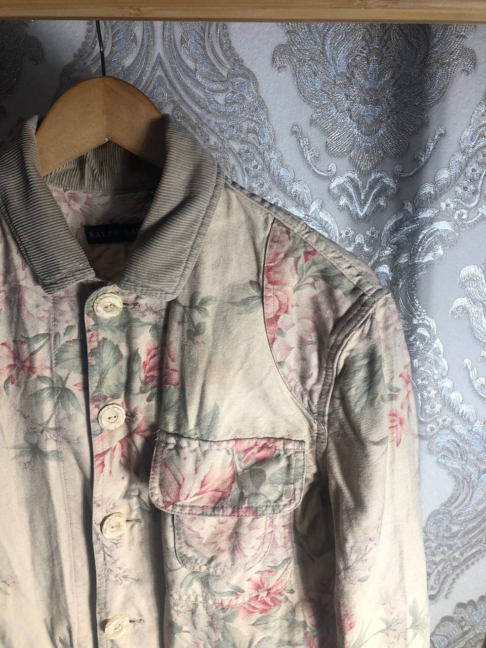 Polo Ralph Lauren × Vintage VERY RARE POLO RALPH LAUREN FLOWERS COTTON BLAZERS Y2K 90s Size US S / EU 44-46 / 1 - 2 Thumbnail