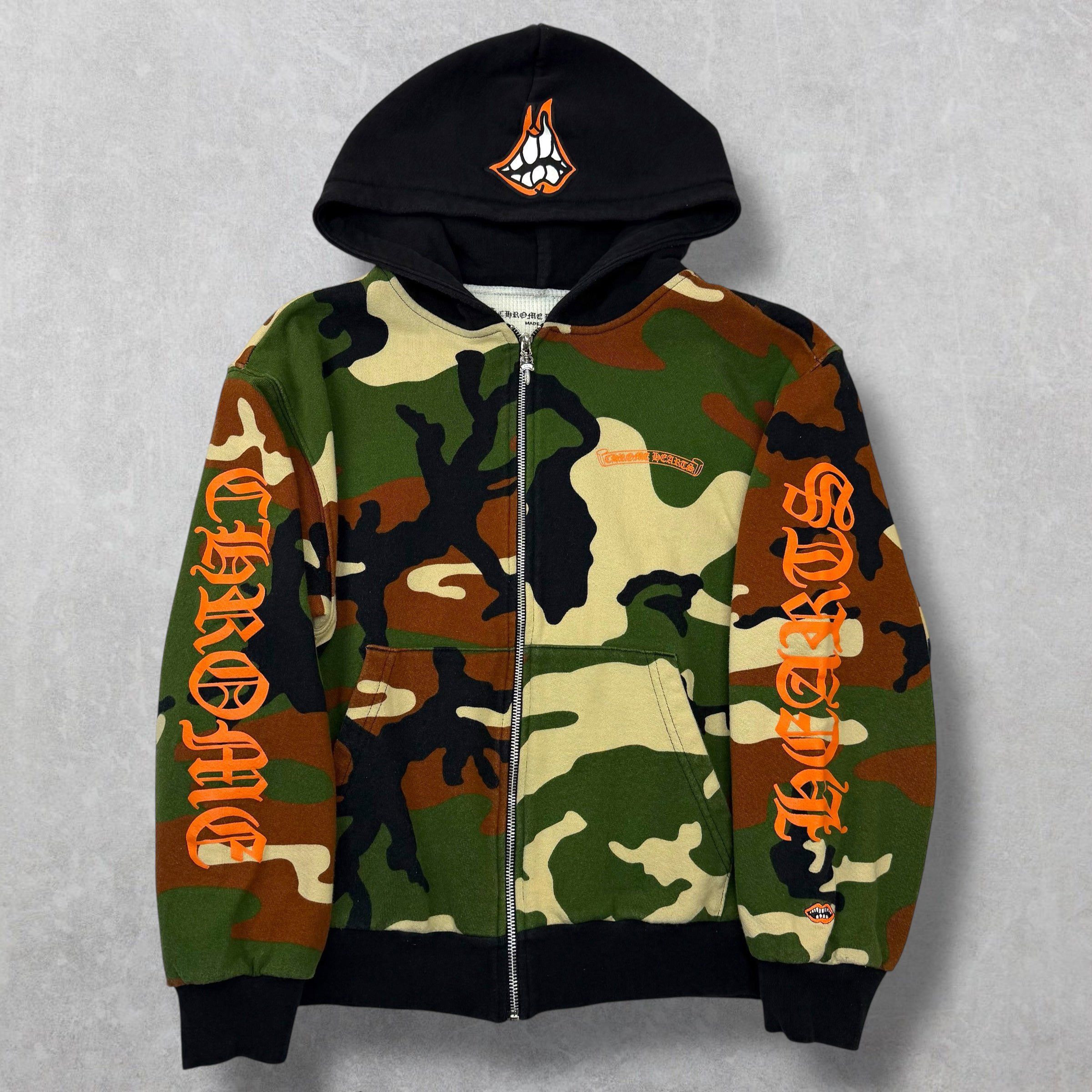 Chrome Hearts Chrome Hearts Matty Boy Caution Camo Thermal Zip Up M Size US M / EU 48-50 / 2 - 1 Thumbnail