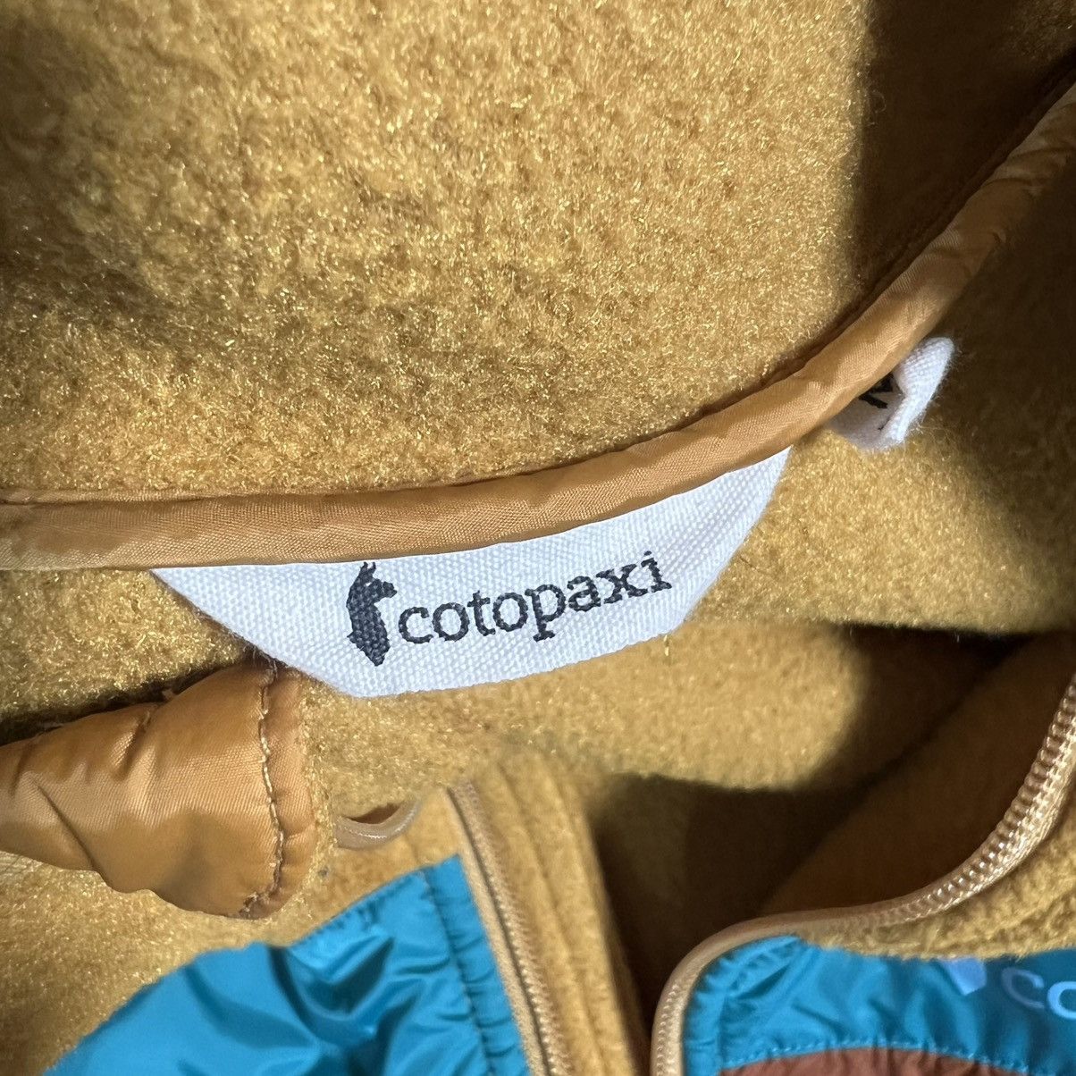 Cotopaxi Cotopaxi Teca Mens Fleece Vest Mustard Yellow Multi-Color Size US M / EU 48-50 / 2 - 5 Thumbnail