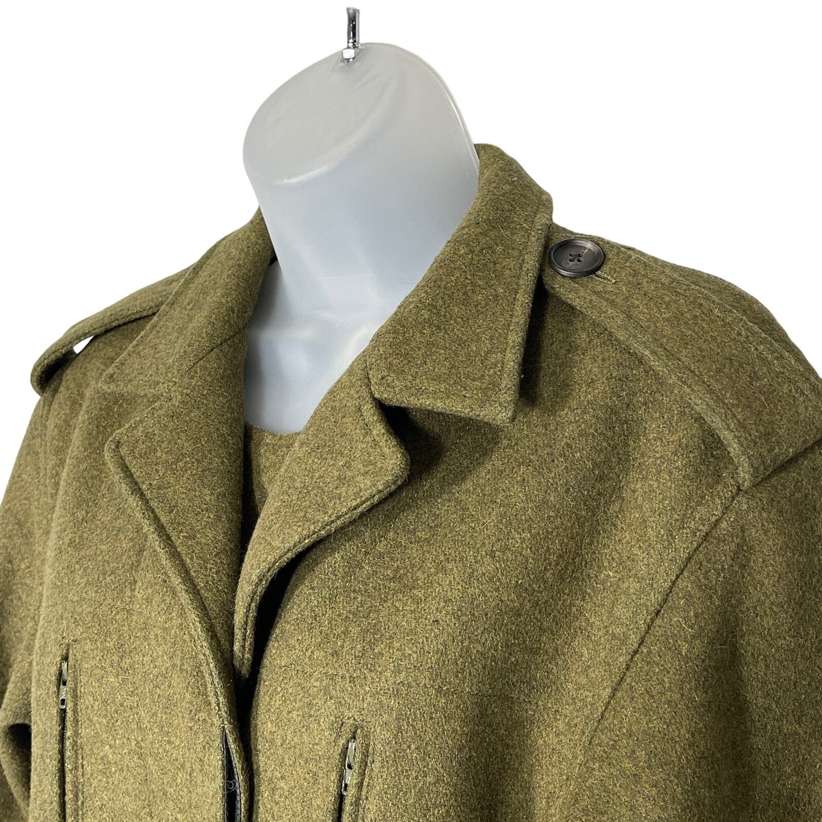 Richard Chai Richard Chai Love Wool Military Jacket Coat Size 6 WORN ONCE Size M / US 6-8 / IT 42-44 - 2 Thumbnail