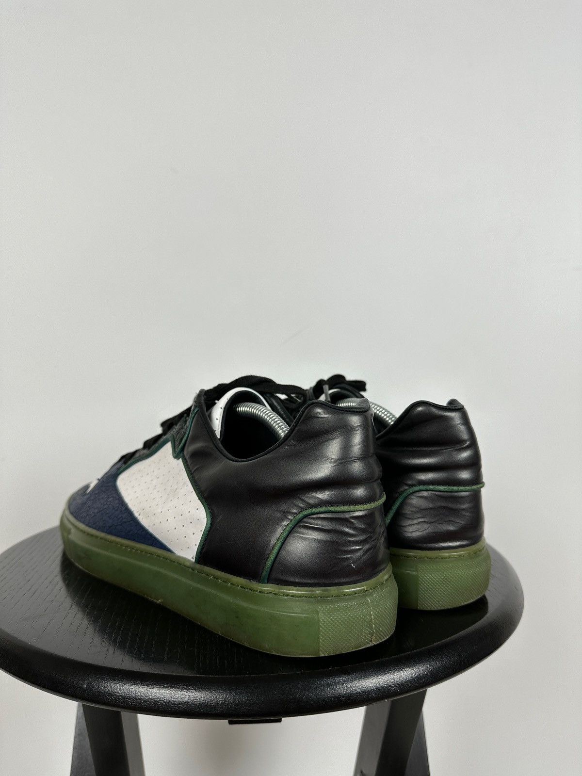 Balenciaga Panelled Low Top Sneakers