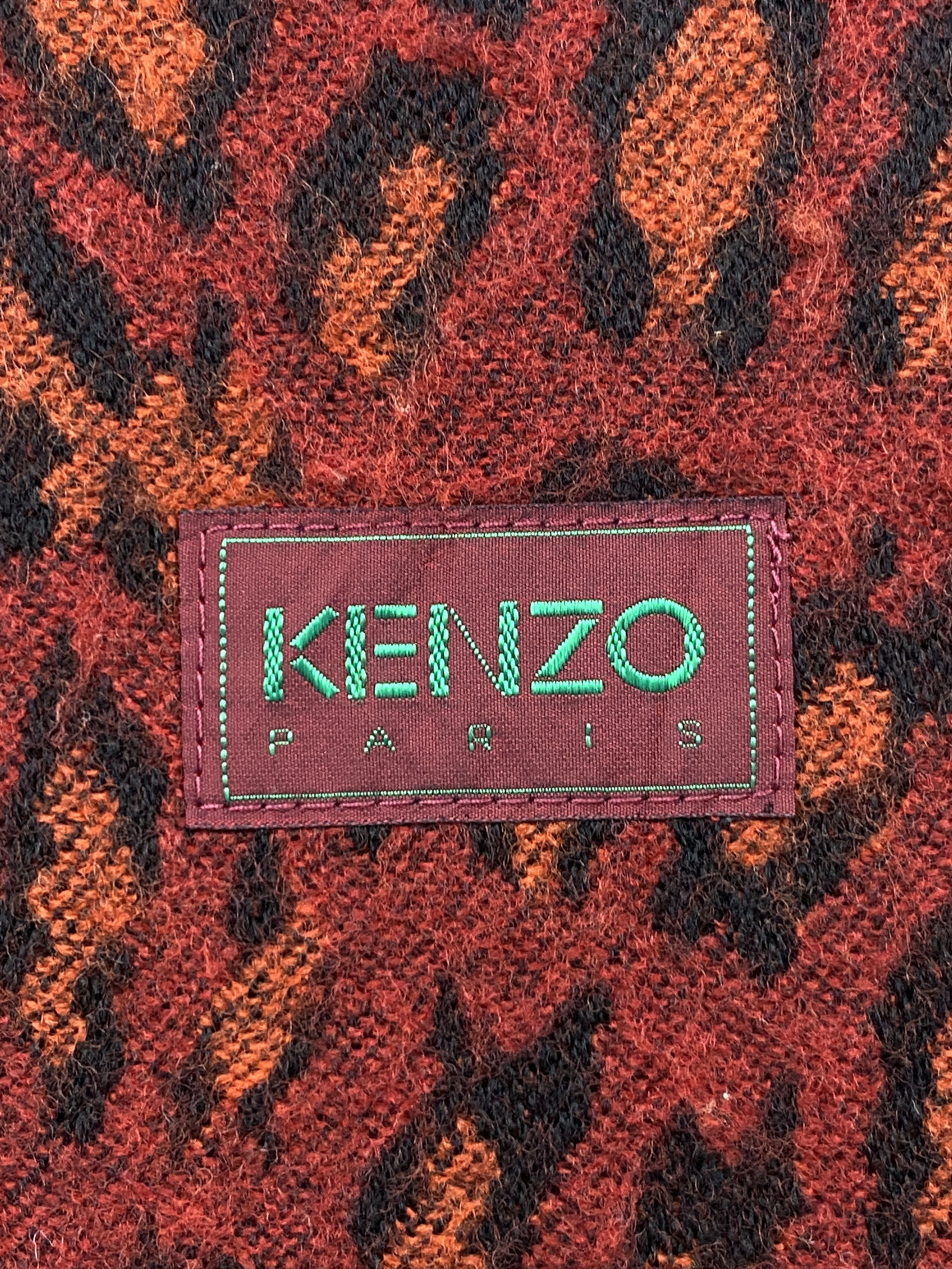 Kenzo KENZO LEOPARD SCARVES / MUFFLER / NECKWEAR T324 Size ONE SIZE - 9 Thumbnail