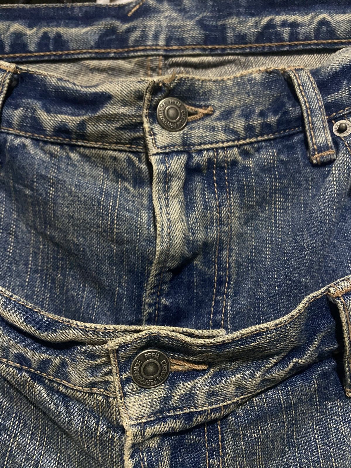 PPFM PPFM Double Waist Denim Size US 33 - 3 Thumbnail
