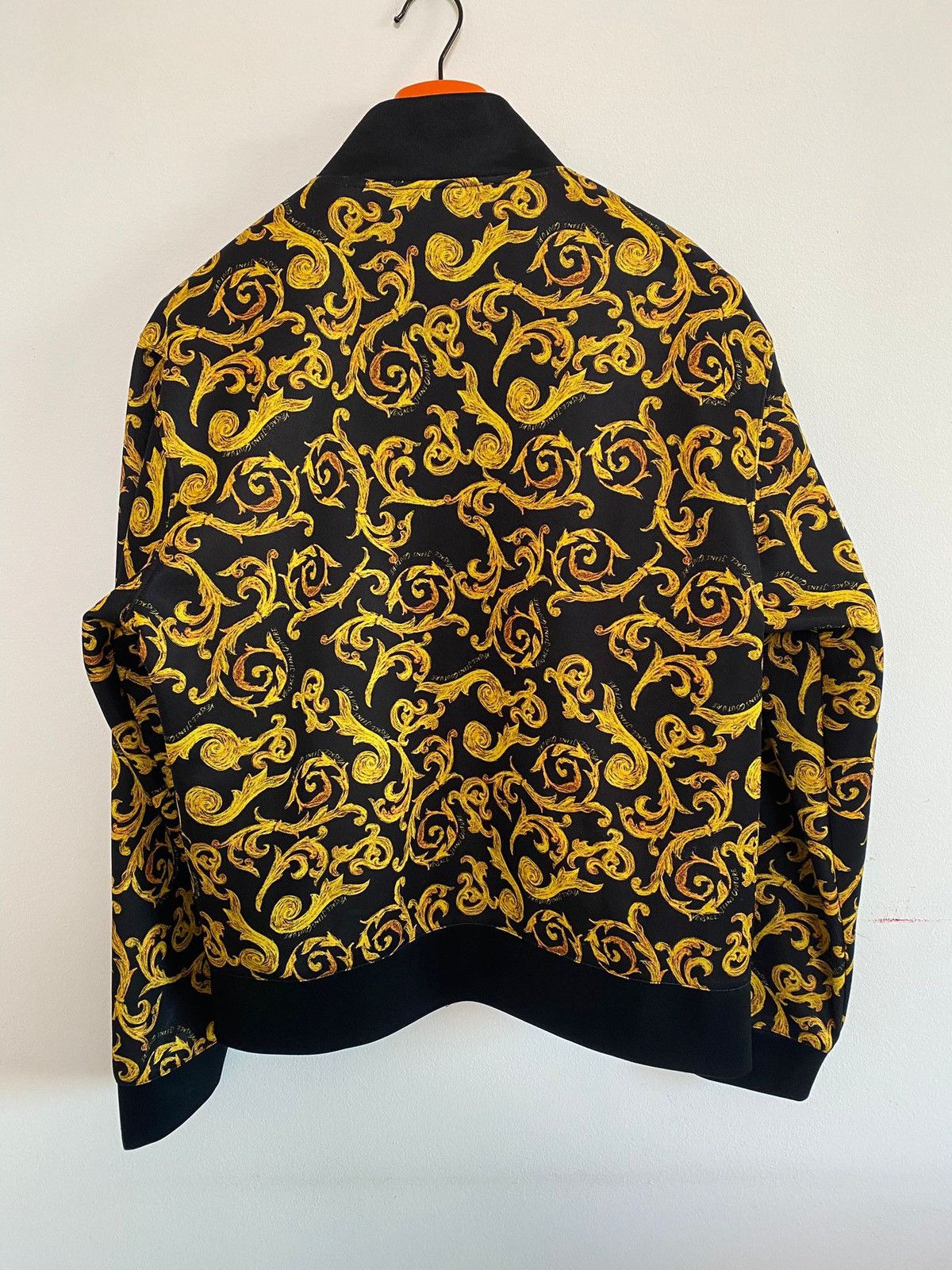 Versace Jeans Couture Versace Jeans zip-up sweatshirt Culture size M black gold, Size US M / EU 48-50 / 2 - 9 Thumbnail