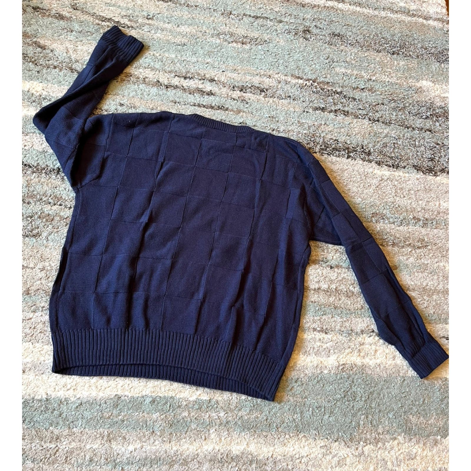 Vintage Warner Bros. Studio Store Tasmanian Devil Golf Pullover Crew Neck Sweater Blue L Men Size US L / EU 52-54 / 3 - 7 Thumbnail