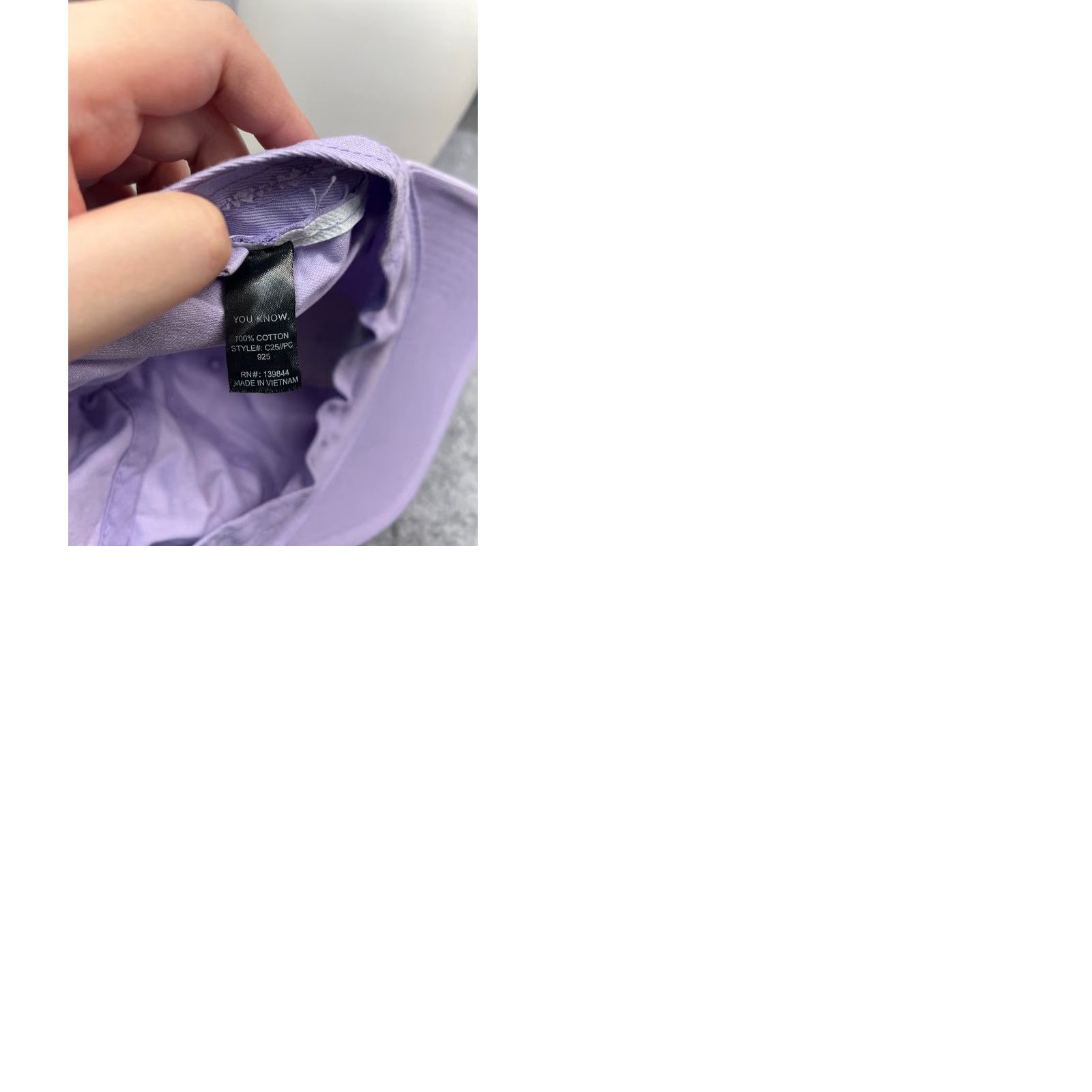 Vintage Mammoth Hat Cap Strap Back Adult One Size Purple 100% Cotton Outdoors Baseball Cap Mens Size ONE SIZE - 9 Thumbnail
