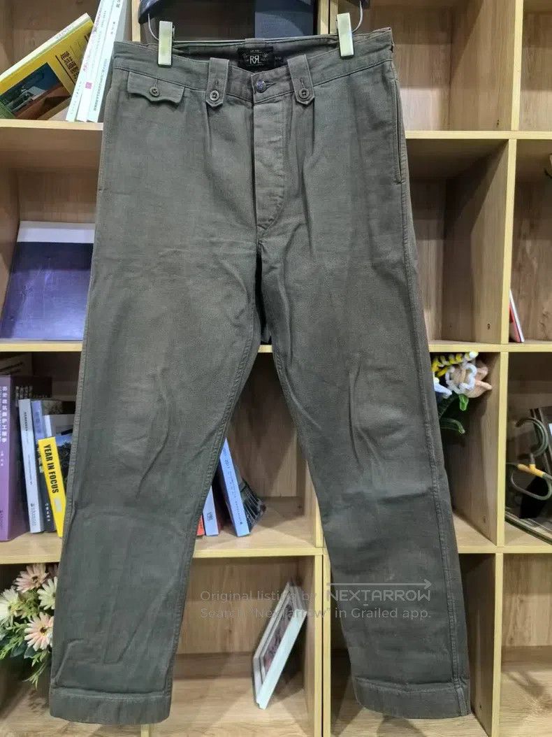 RRL Ralph Lauren RRL Ralph Lauren 2015 model, military pants pickle green Size US 32 / EU 48 - 1 Thumbnail