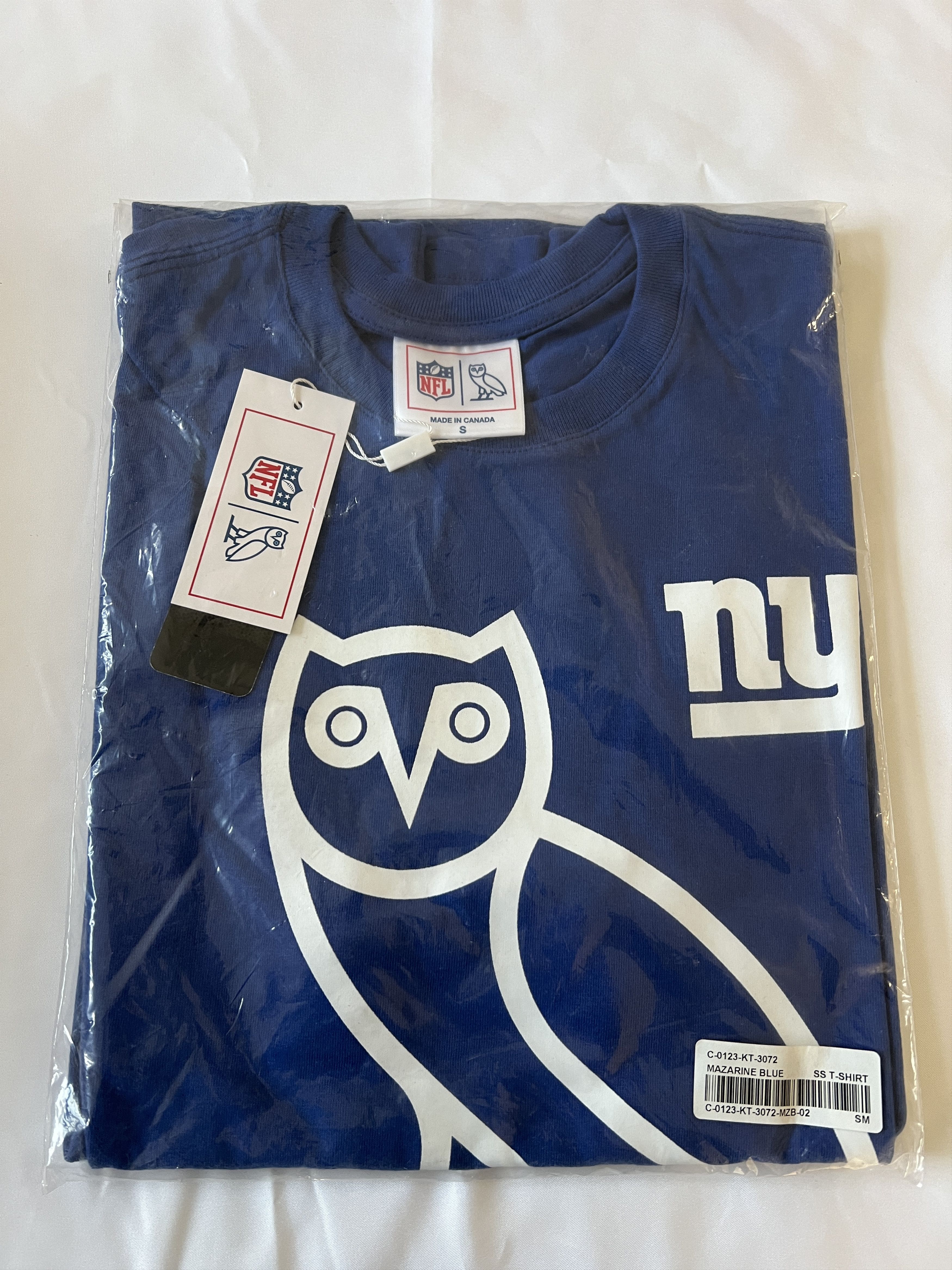 Drake OVO x NFL NEW YORK GIANTS OG T-SHIRT Size US S / EU 44-46 / 1 - 1 Thumbnail