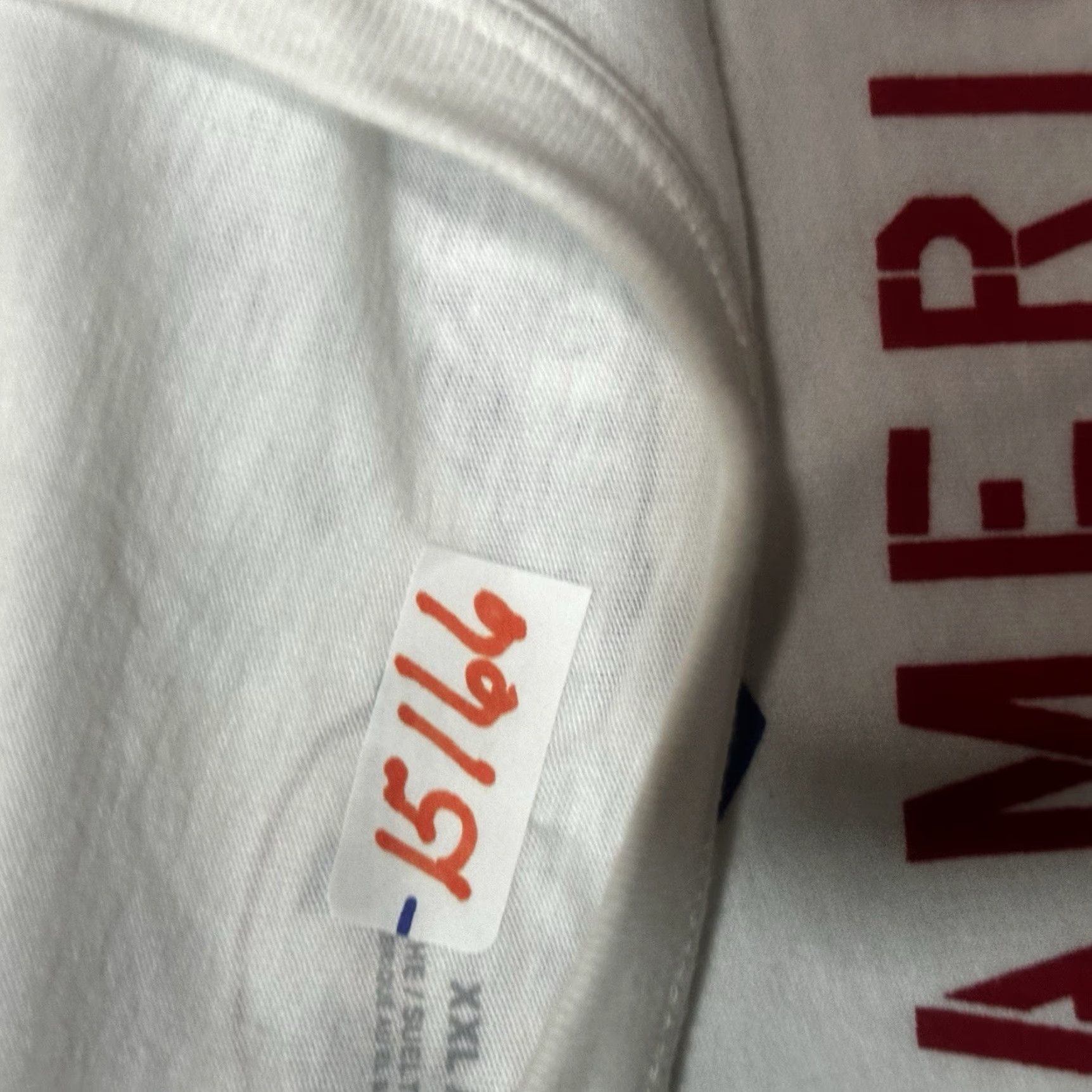 Under Armour Under Armour Shirt Mens 2XL XXL Freedom Eagle White Size US XXL / EU 58 / 5 - 8 Thumbnail