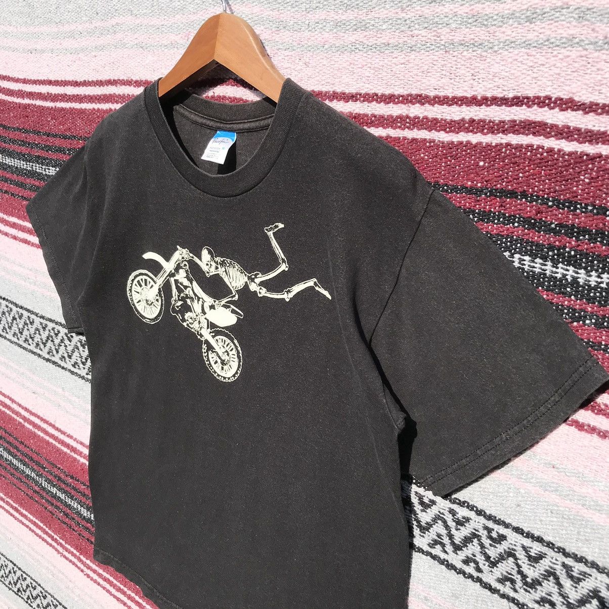 Vintage Vintage Skull Motorcycle Tee Size US M / EU 48-50 / 2 - 5 Thumbnail