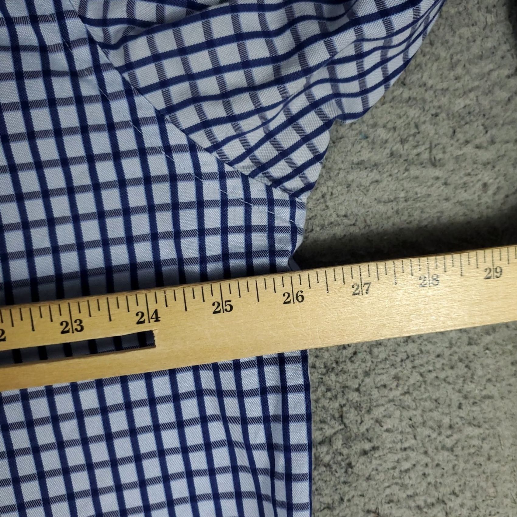 Vintage Jhane Barnes Shirt Mens XL Blue Check Button-Up Long Sleeve Shirt Button-Up Casual Formal Workwear 90s Modern Preppy Mens Size US L / EU 52-54 / 3 - 5 Thumbnail