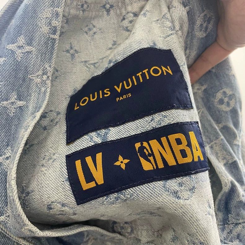 Louis Vuitton Louis Vuitton Co-branded NBA denim jacket 2501-Nextarrow Size US M / EU 48-50 / 2 - 4 Thumbnail