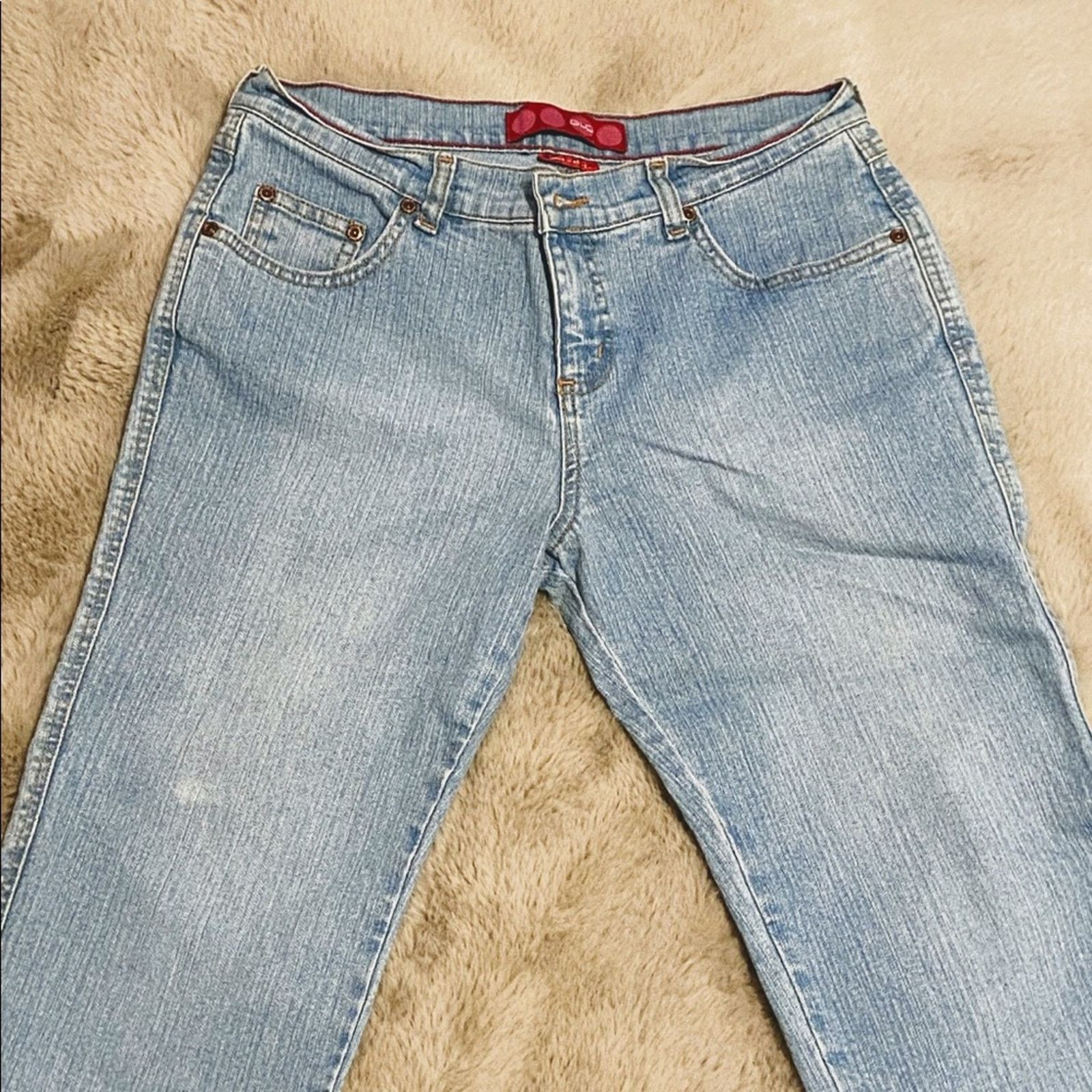 Other Glo Capri Length Jeans Size 9 Juniors Size 32" / US 10 / IT 46 - 2 Thumbnail