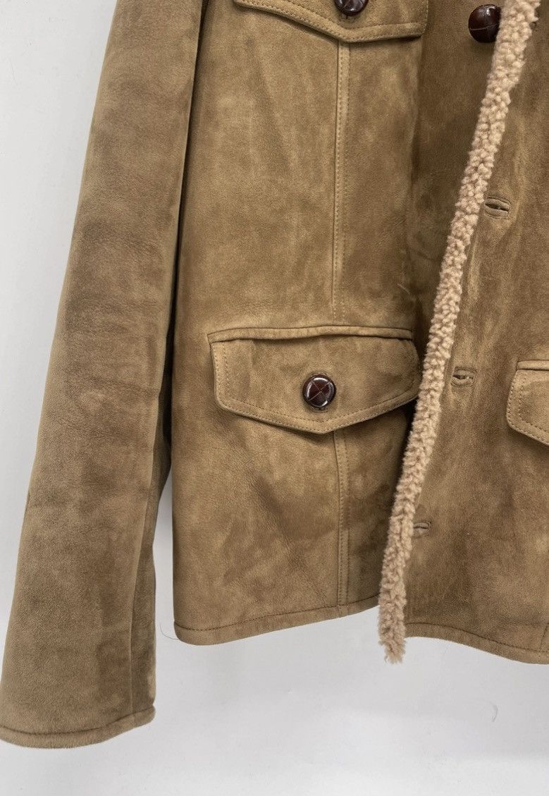 Saint Laurent Paris Saint laurent suede shearling mutton jacket sz52 Size US L / EU 52-54 / 3 - 4 Thumbnail