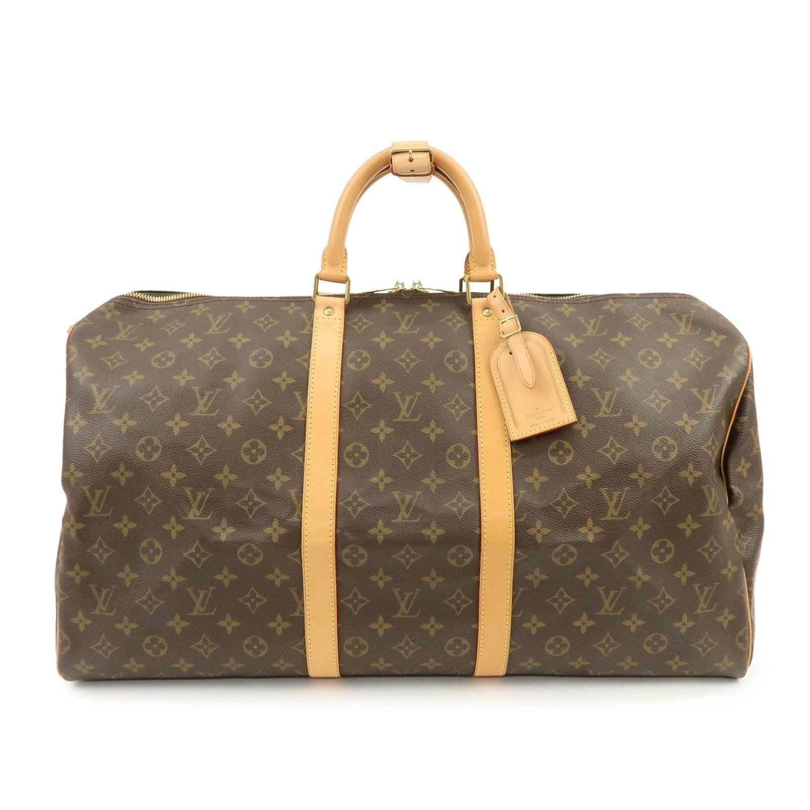 Louis Vuitton Louis Vuitton Monogram Keepall 55 Duffle Bag Size ONE SIZE - 1 Thumbnail