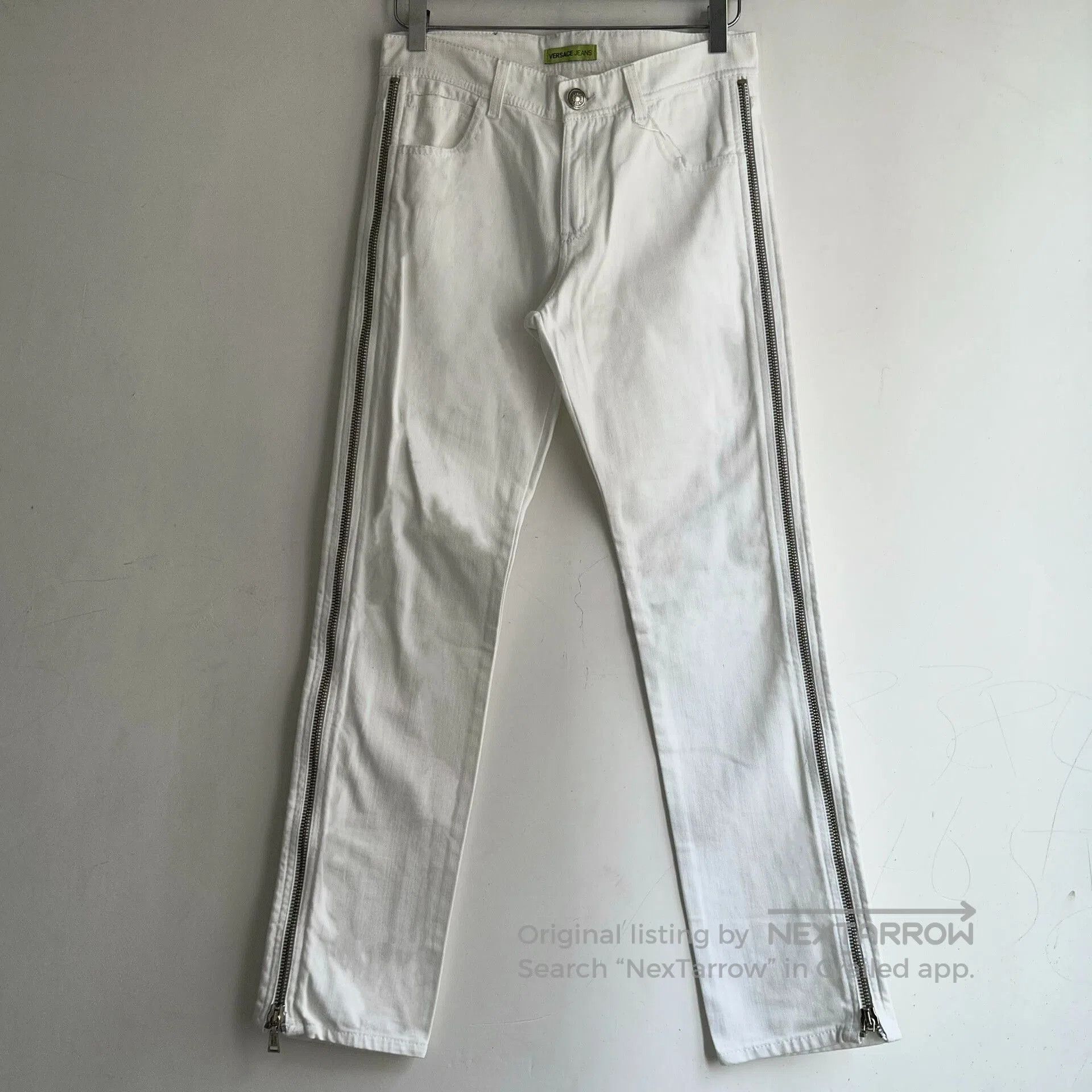 Versace Jeans Couture versace jeans side zip denim pants. Size US 31 - 1 Thumbnail