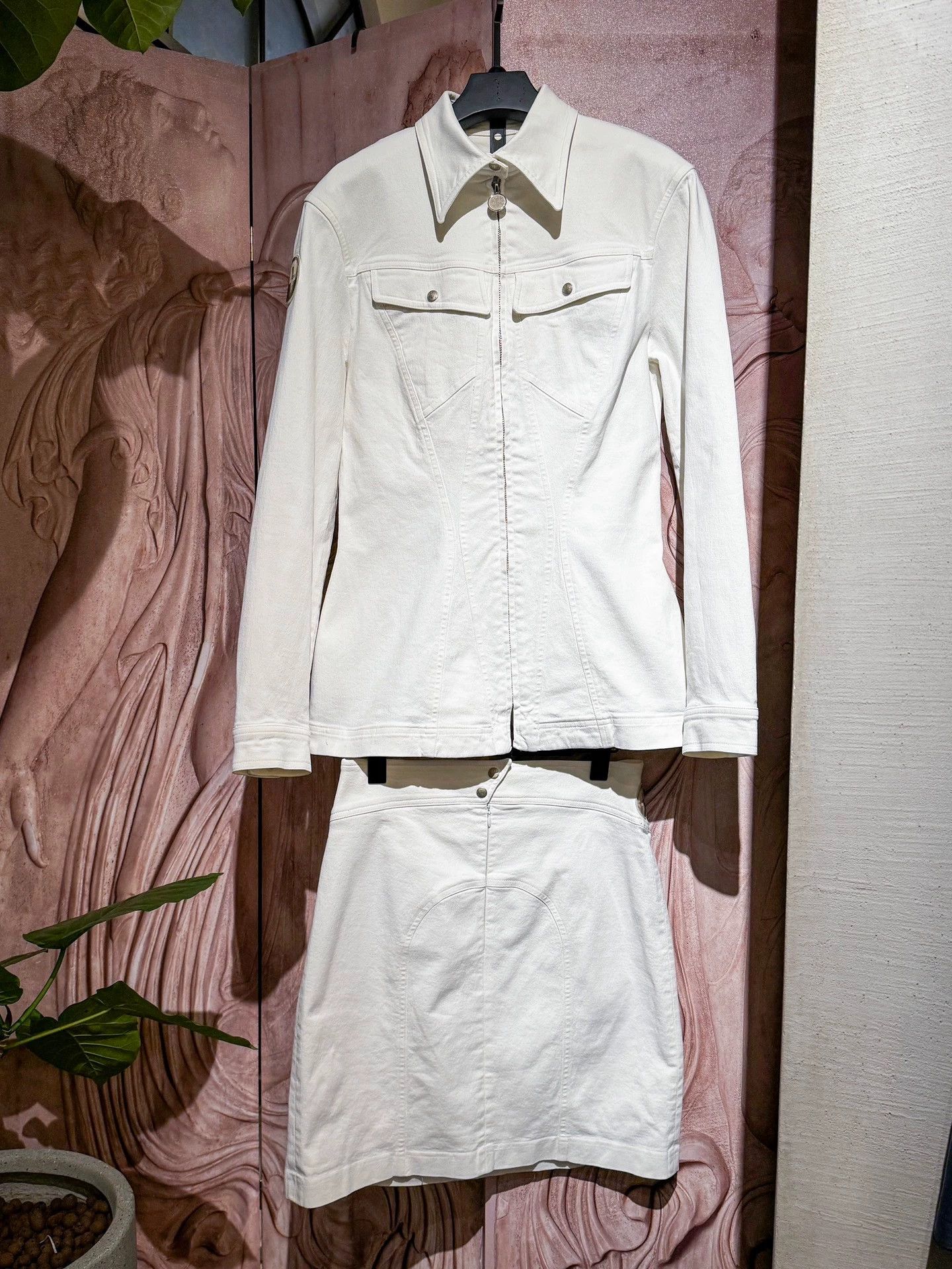 Mugler Mugler Archive Denim Waist-Cinched Wide-Cut Set M Size M / US 6-8 / IT 42-44 - 8 Thumbnail